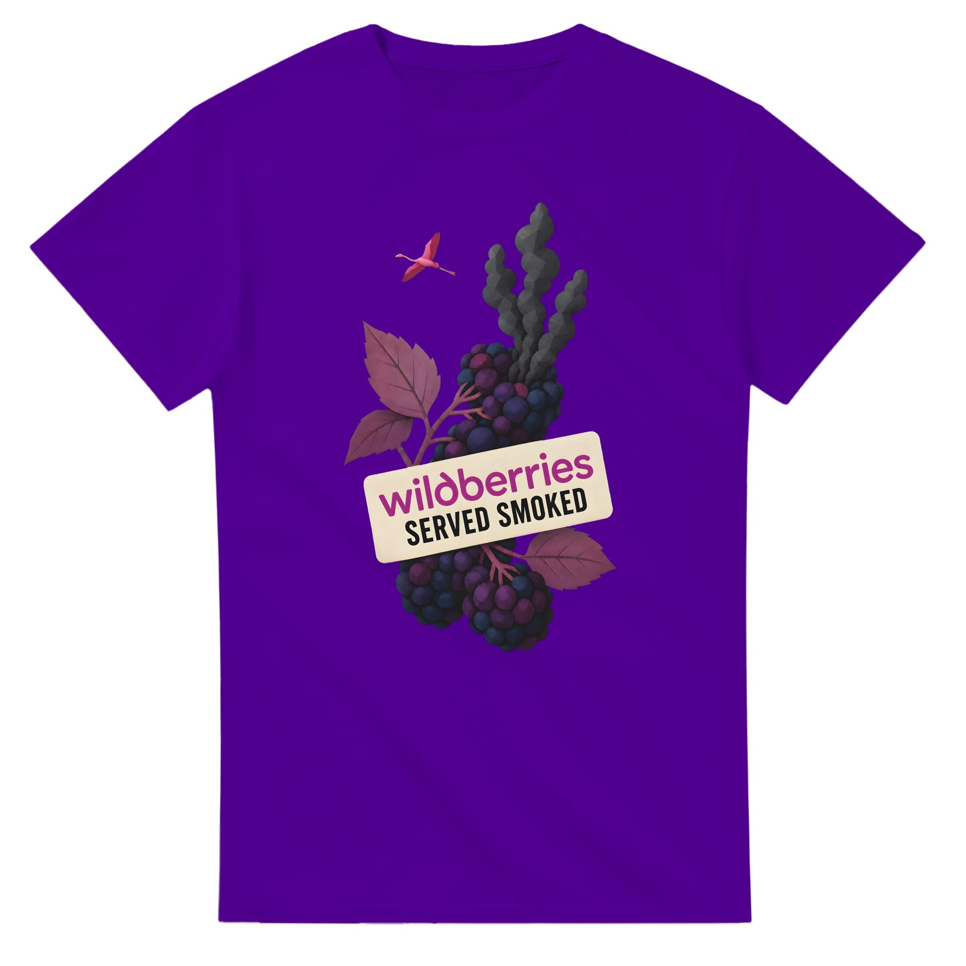 Wildberries, Served Smoked T-shirt — product view 16