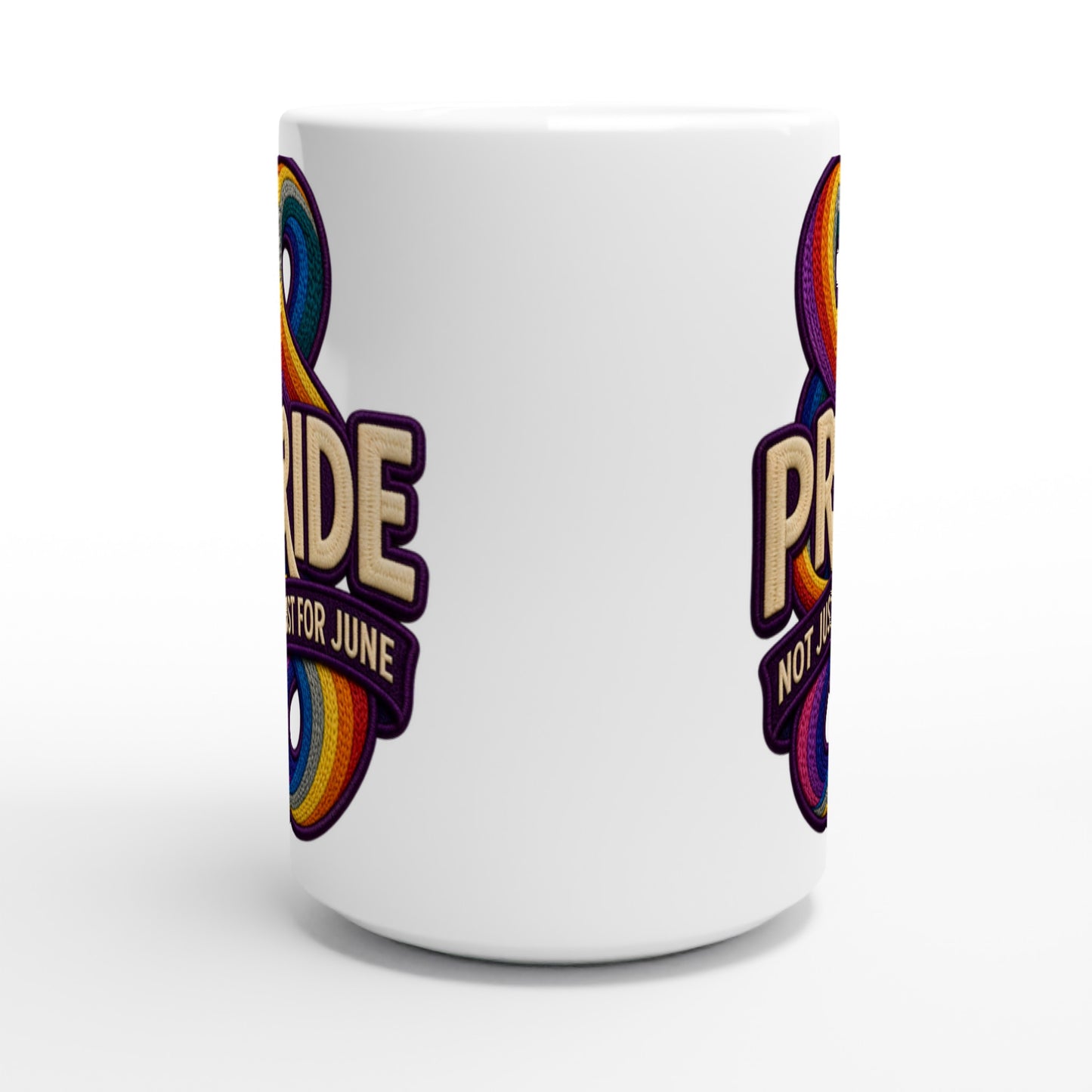 Pride: Not Just for June Large Mug — product view 2