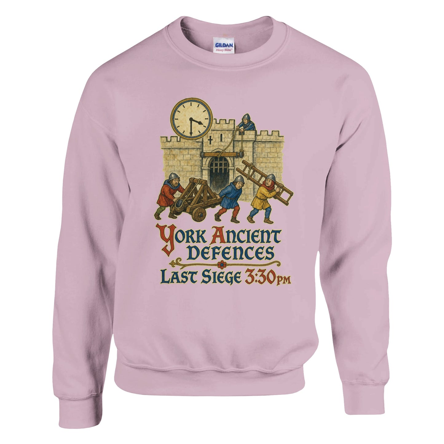 York Ancient Defences – Last Siege 3:30pm Sweatshirt — product view 5