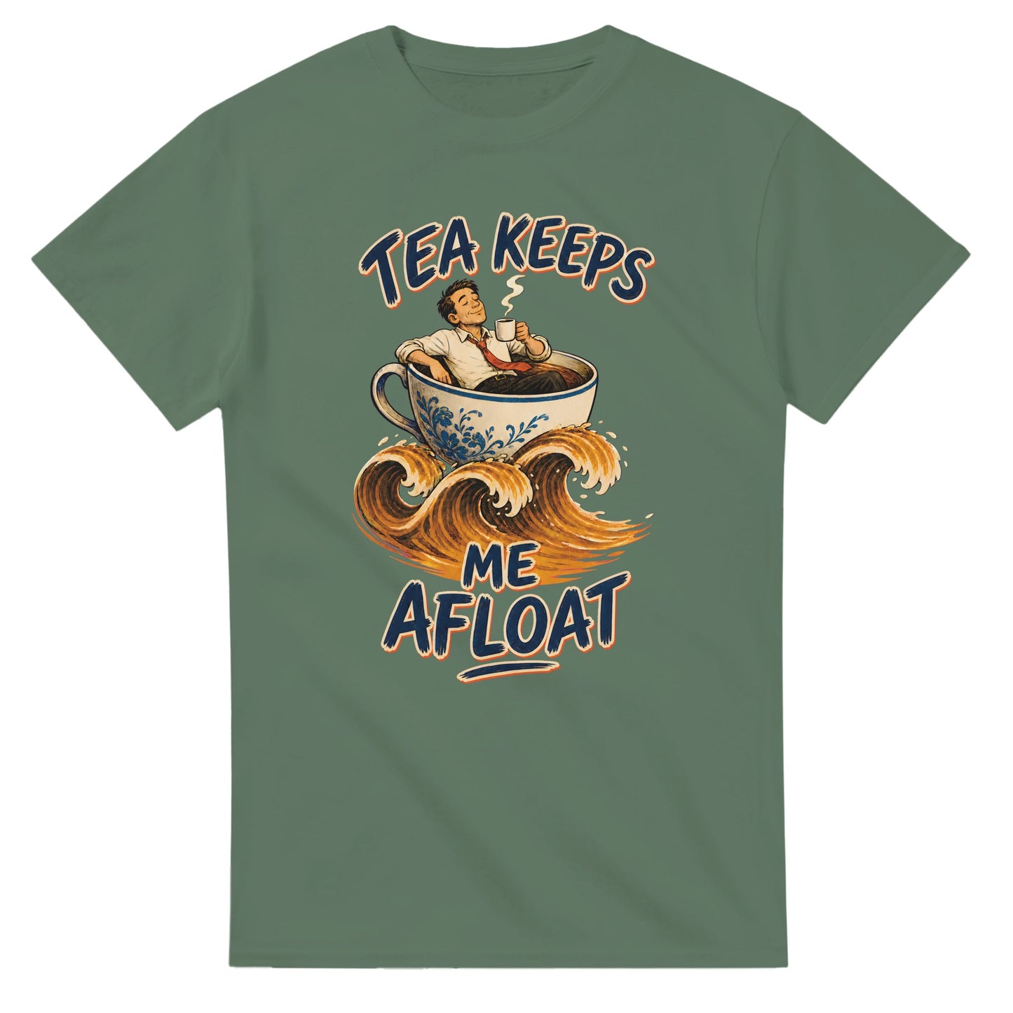 Tea Keeps Me Afloat T-shirt — product view 13