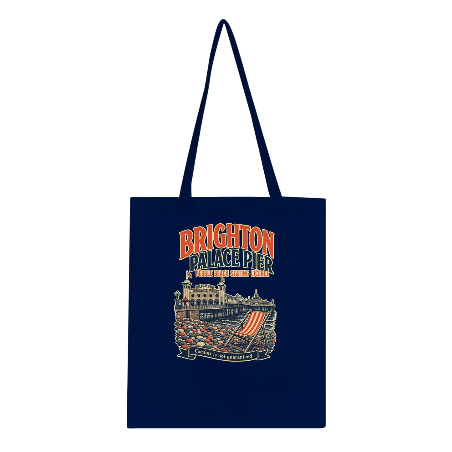 Brighton Pebble Beach Seating Licence Tote Bag — product view 2