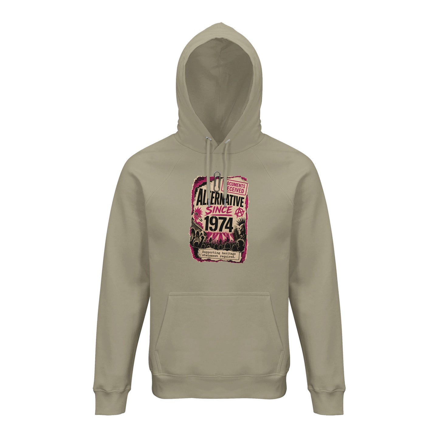 Camden Alternative Since 1974 — Illustrated Hoodie — product view 3