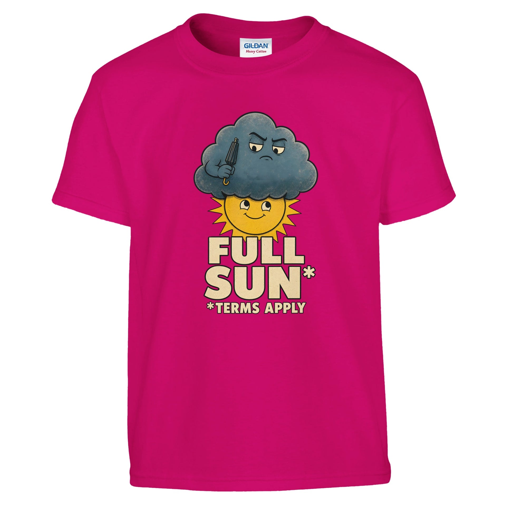 Full Sun, Terms Apply Weather Graphic Kids' T-shirt — product view 11