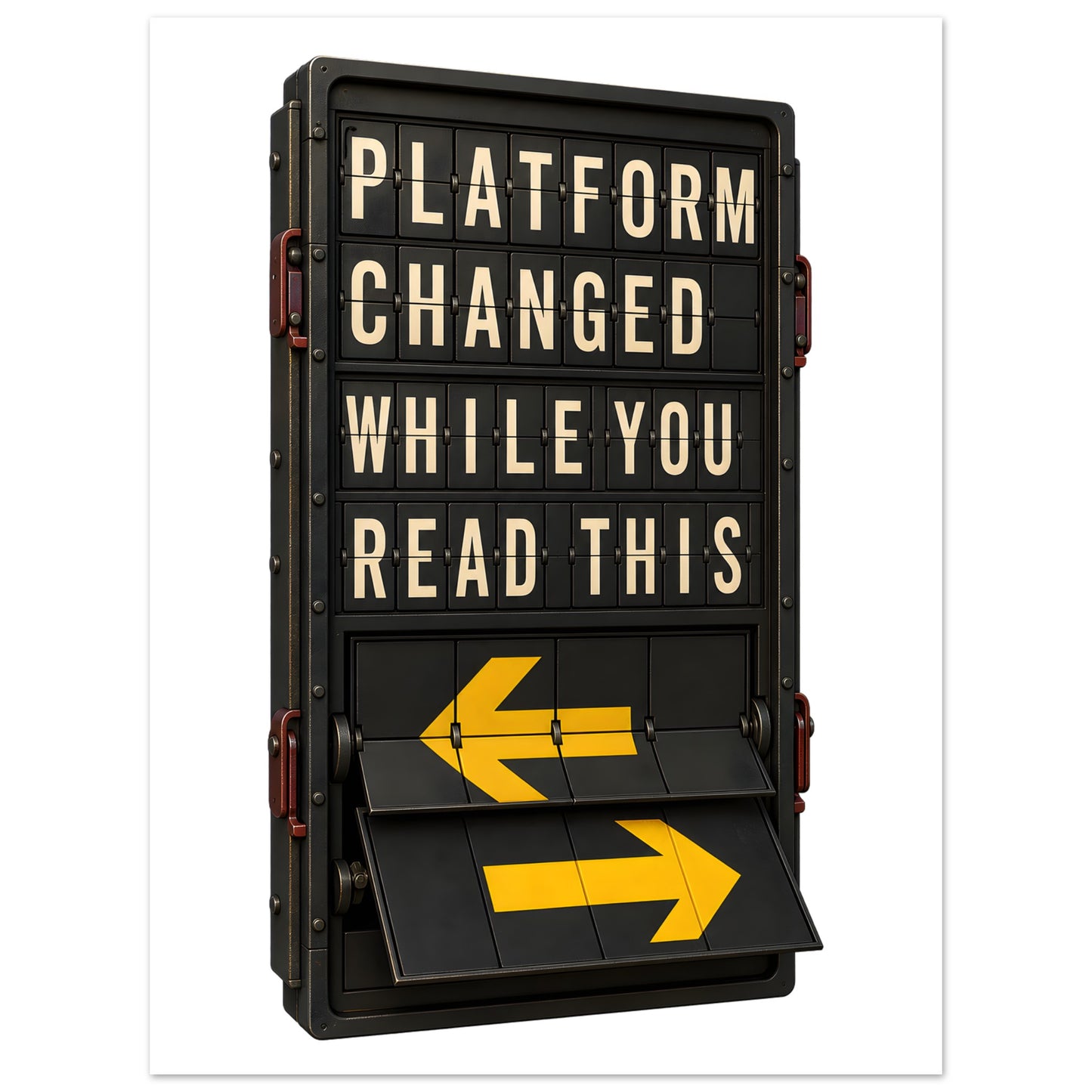 Platform Changed While You Read This Poster — product view 5