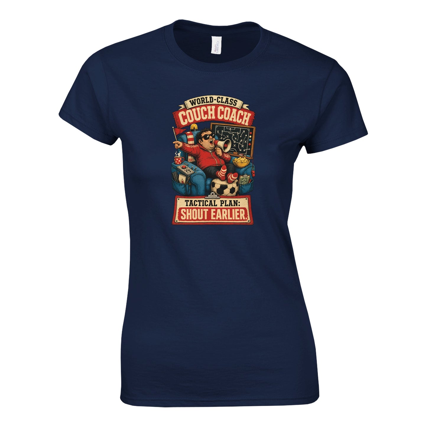 World-Class Couch Coach Women's T-shirt — product view 8