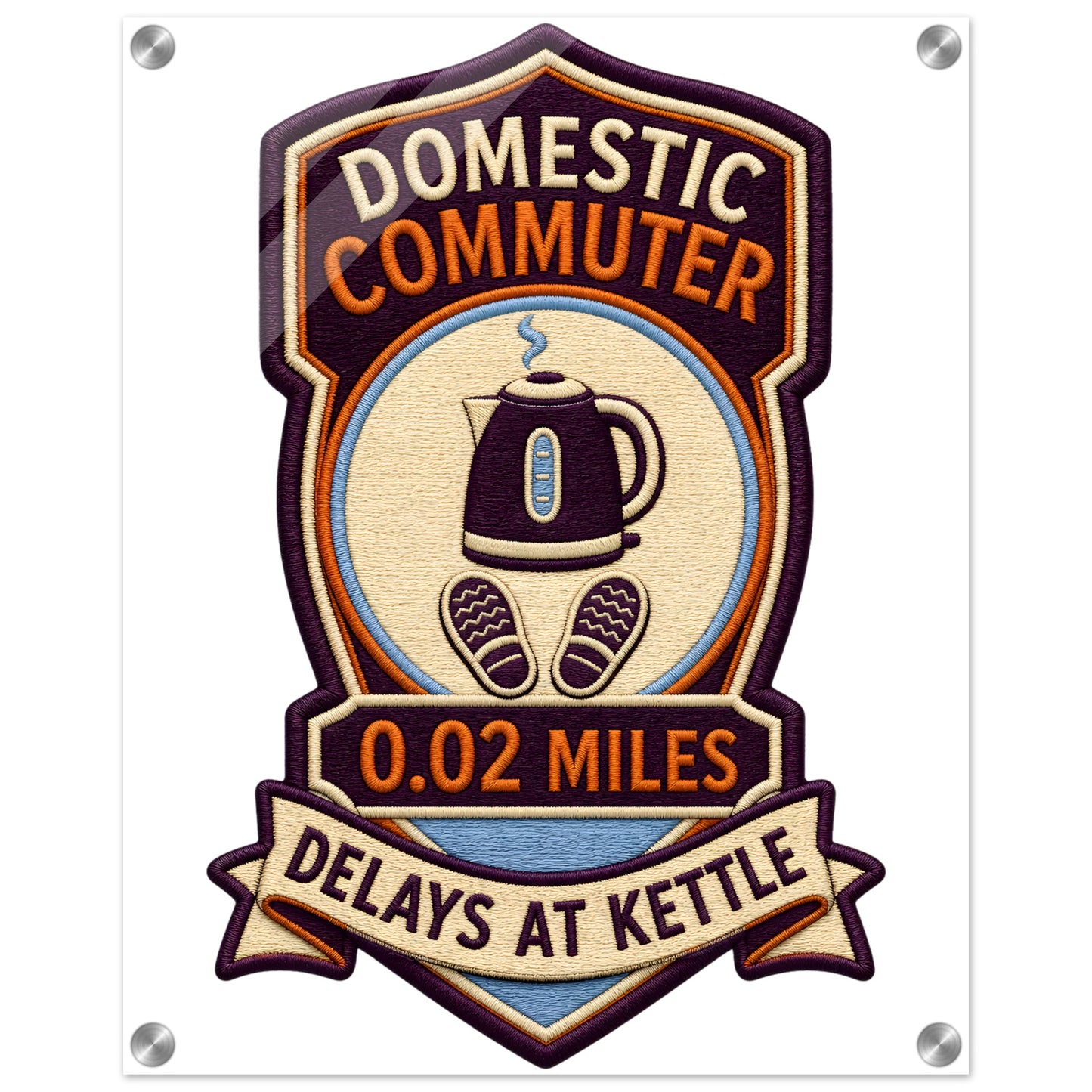 Domestic Commuter Acrylic Print — product view 2