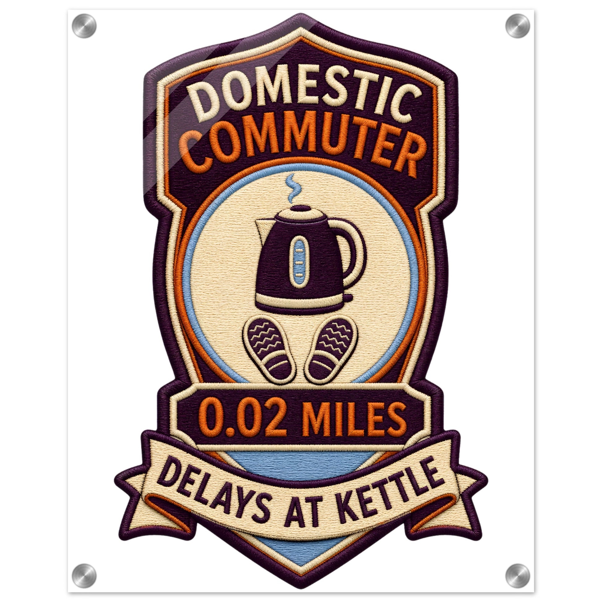Domestic Commuter Acrylic Print — product view 2