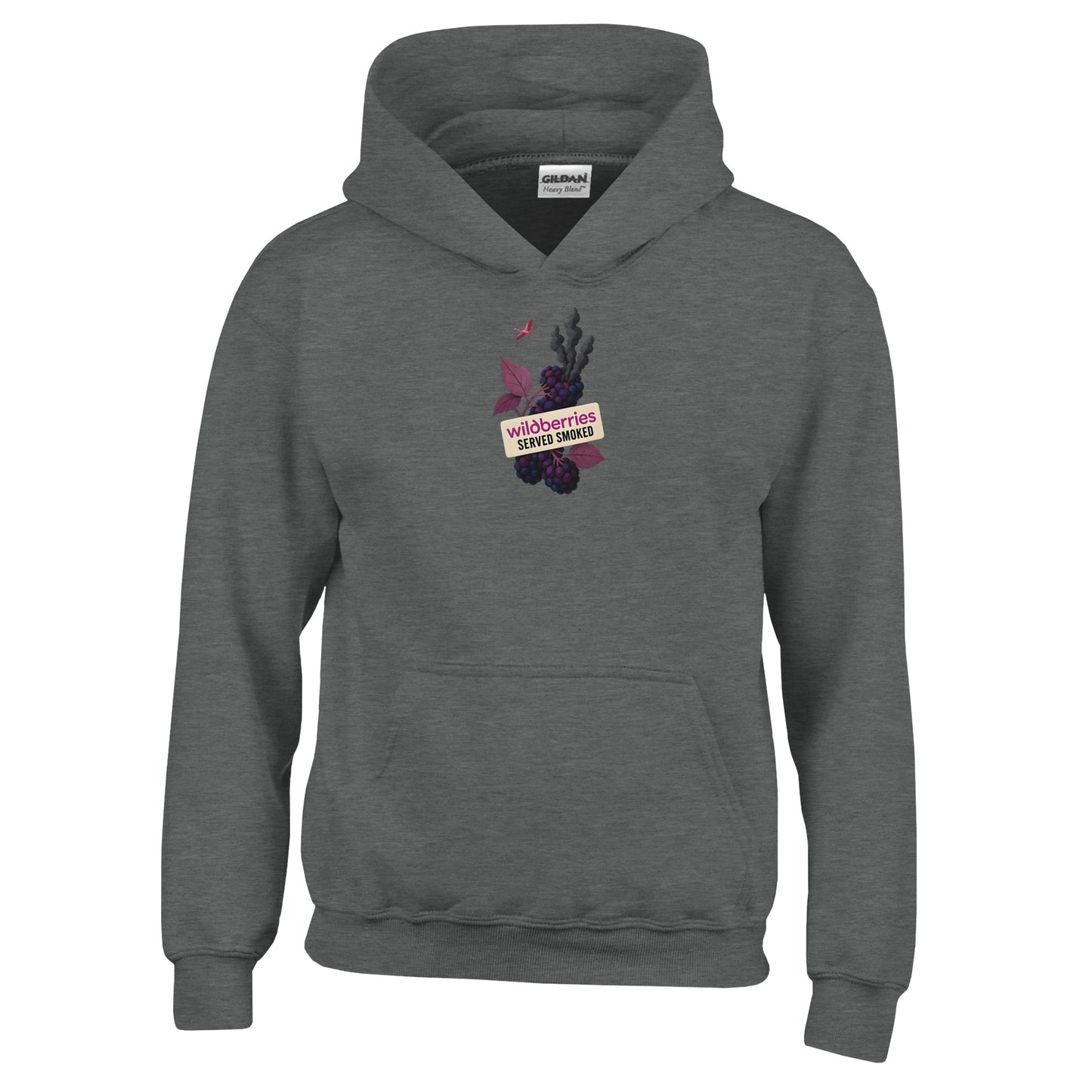 Wildberries, Served Smoked Kids' Hoodie — product view 2