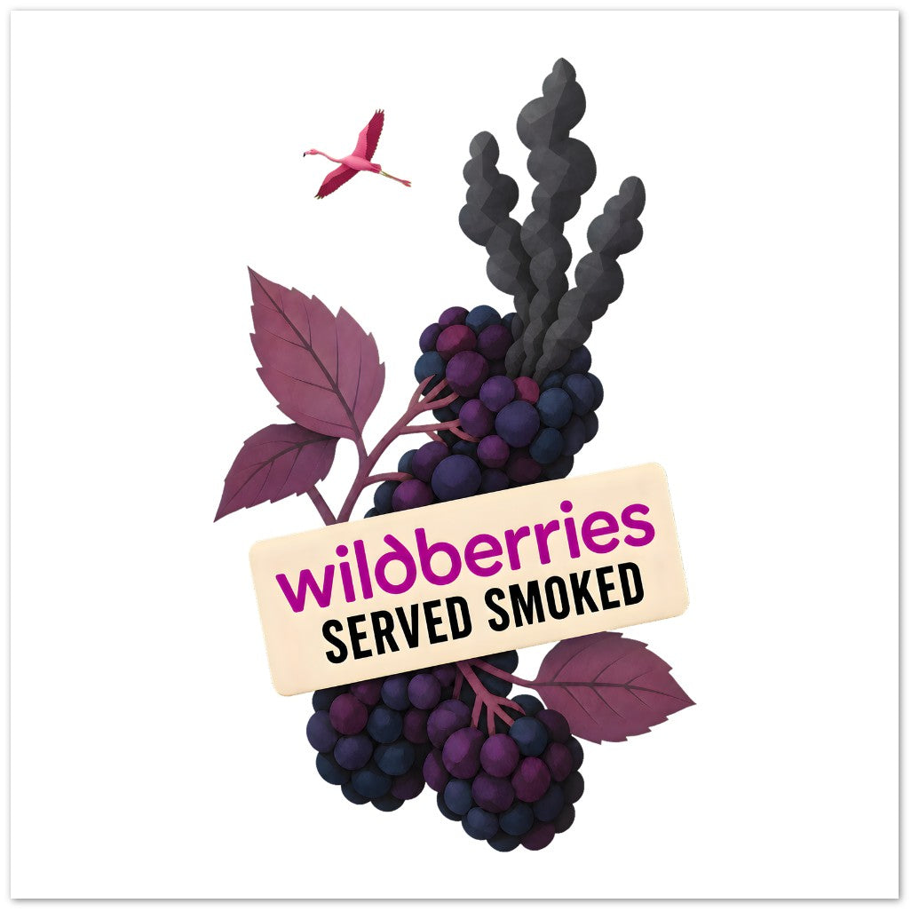 Wildberries, Served Smoked Greeting Card Pack — product view 3