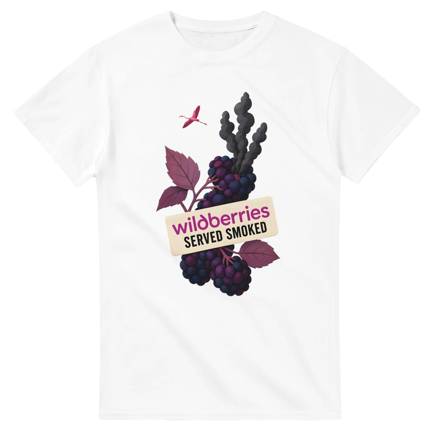 Wildberries, Served Smoked T-shirt — product view 1