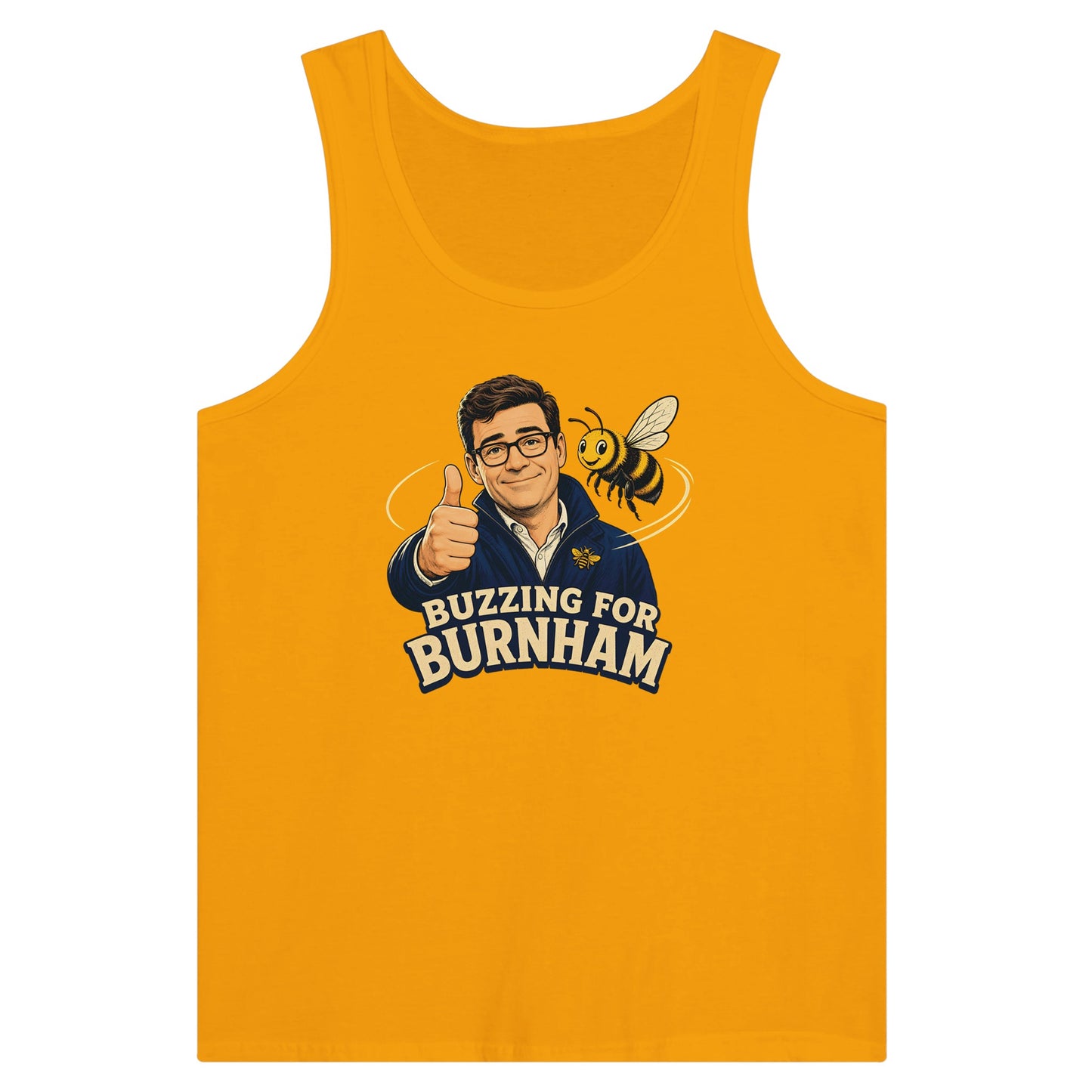Buzzing for Burnham Premium Unisex Tank Top — product view 11