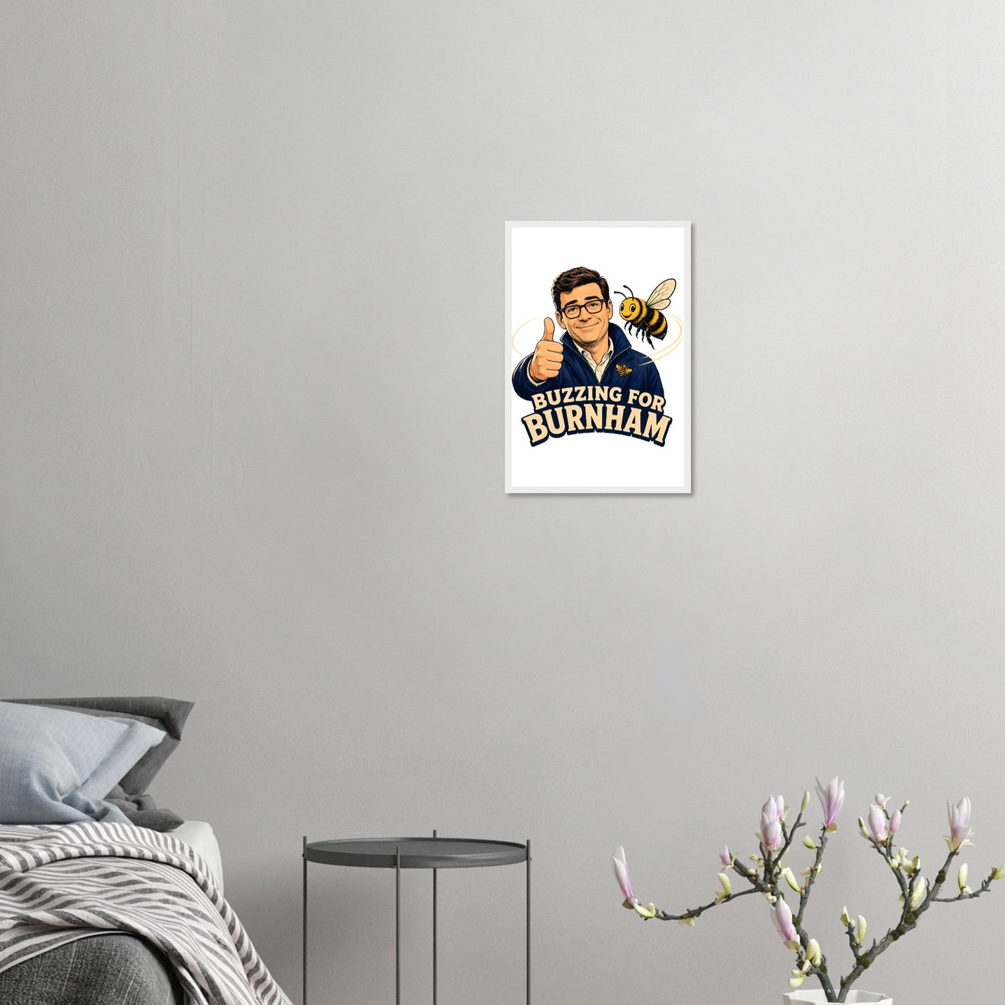 Buzzing for Burnham Framed Wall Art — product view 10