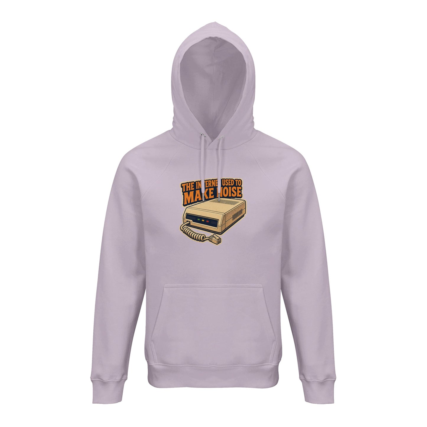 The Internet Used to Make Noise Retro Tech Graphic Hoodie — product view 4