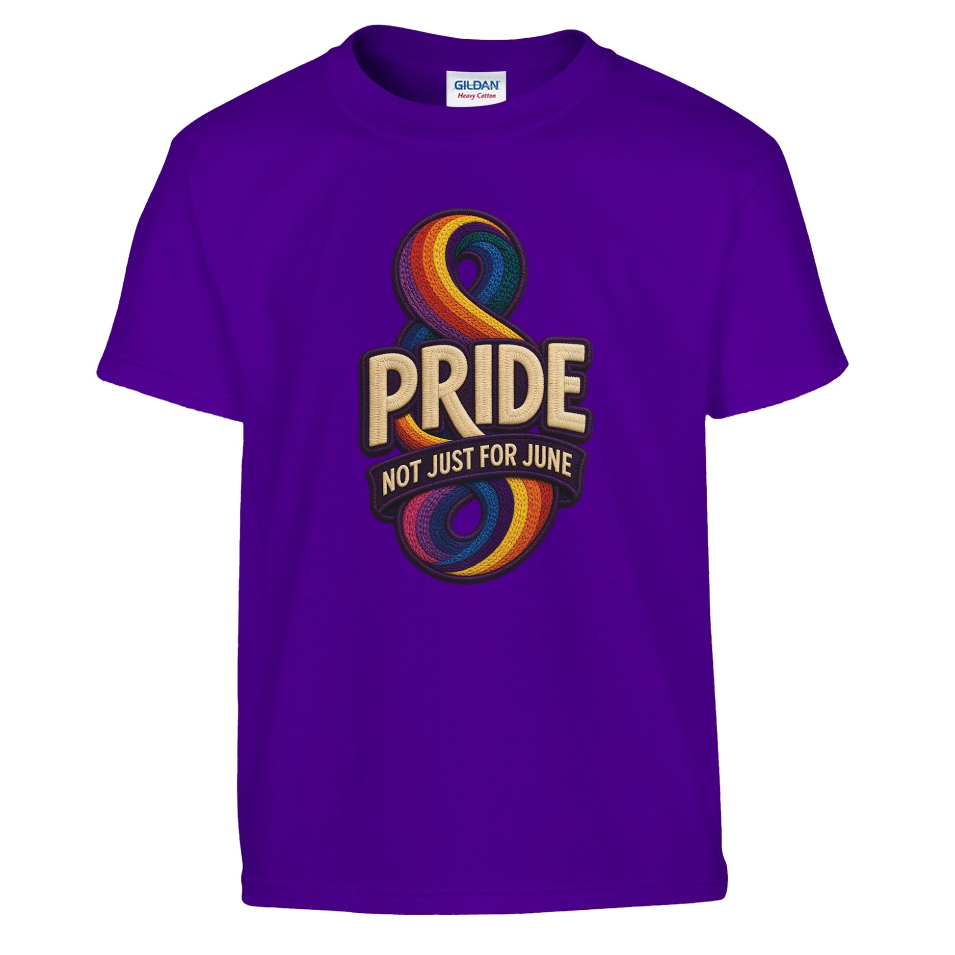 Pride: Not Just for June Kids' T-shirt — product view 6