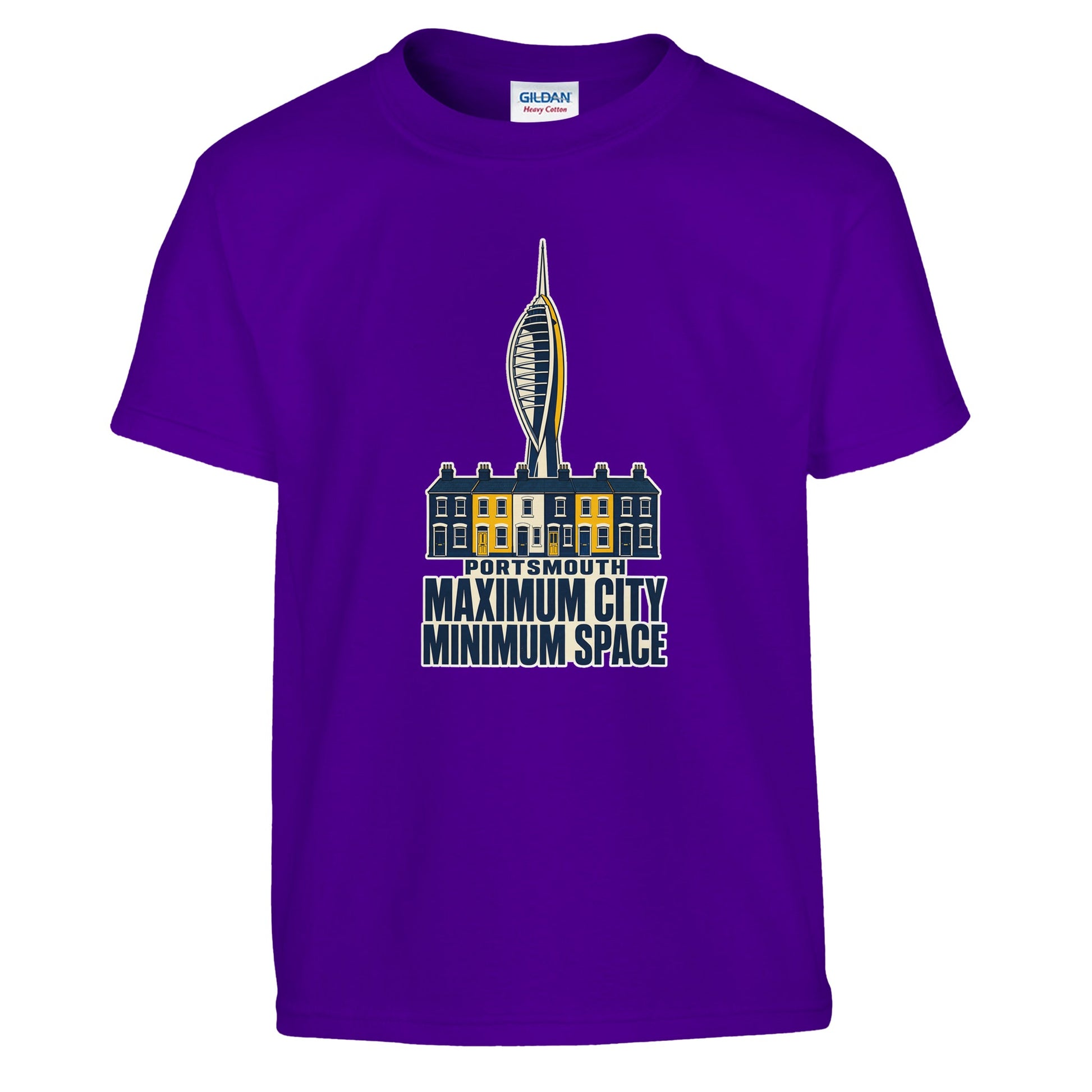 Portsmouth Maximum City Minimum Space Kids' T-shirt — product view 6