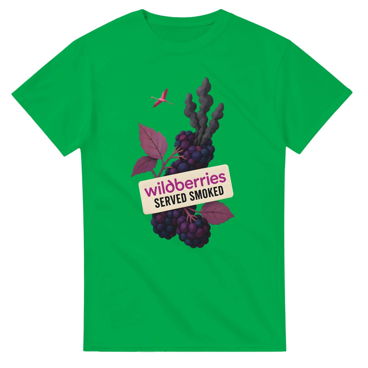 Wildberries, Served Smoked T-shirt — product view 11