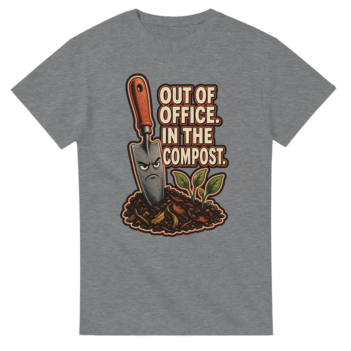 Out of Office, In the Compost T-shirt — product view 12