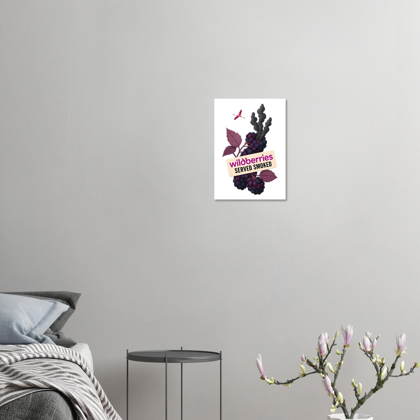 Wildberries, Served Smoked Poster — product view 7