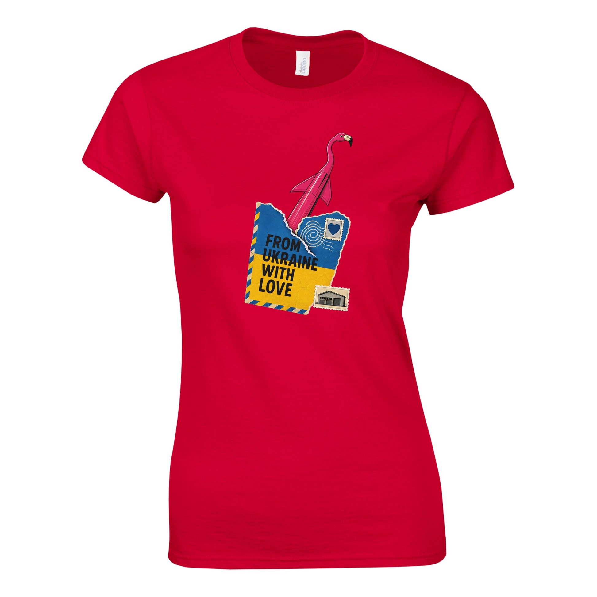 From Ukraine With Love Women's T-shirt — product view 2