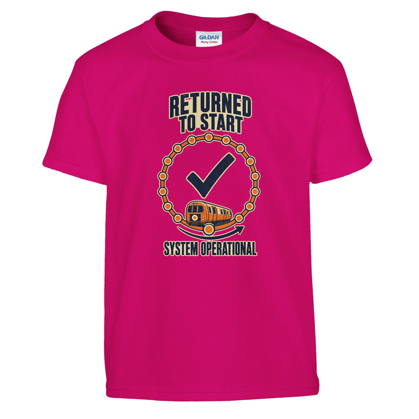 Glasgow Subway: System Operational Kids' T-shirt — product view 11