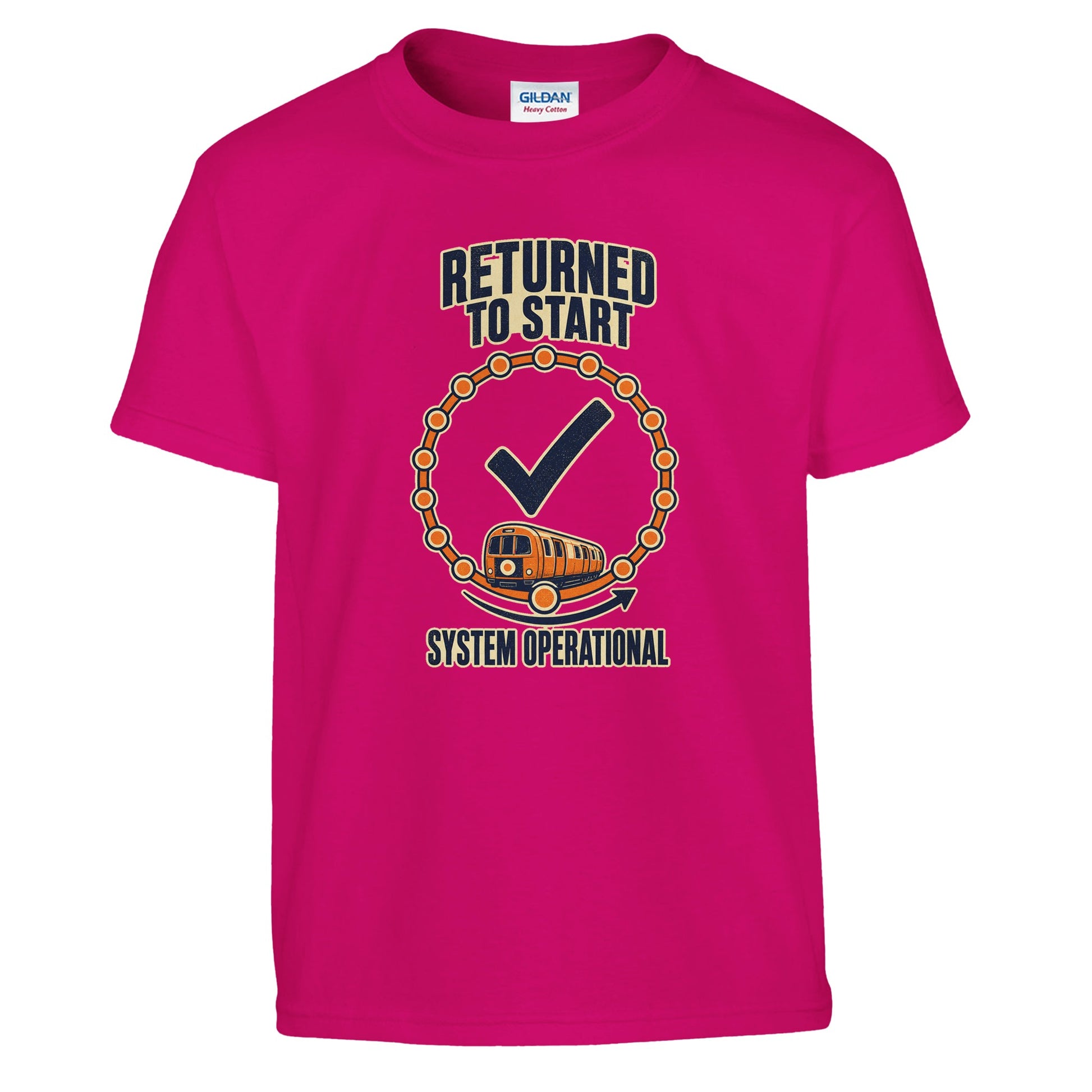 Glasgow Subway: System Operational Kids' T-shirt — product view 11