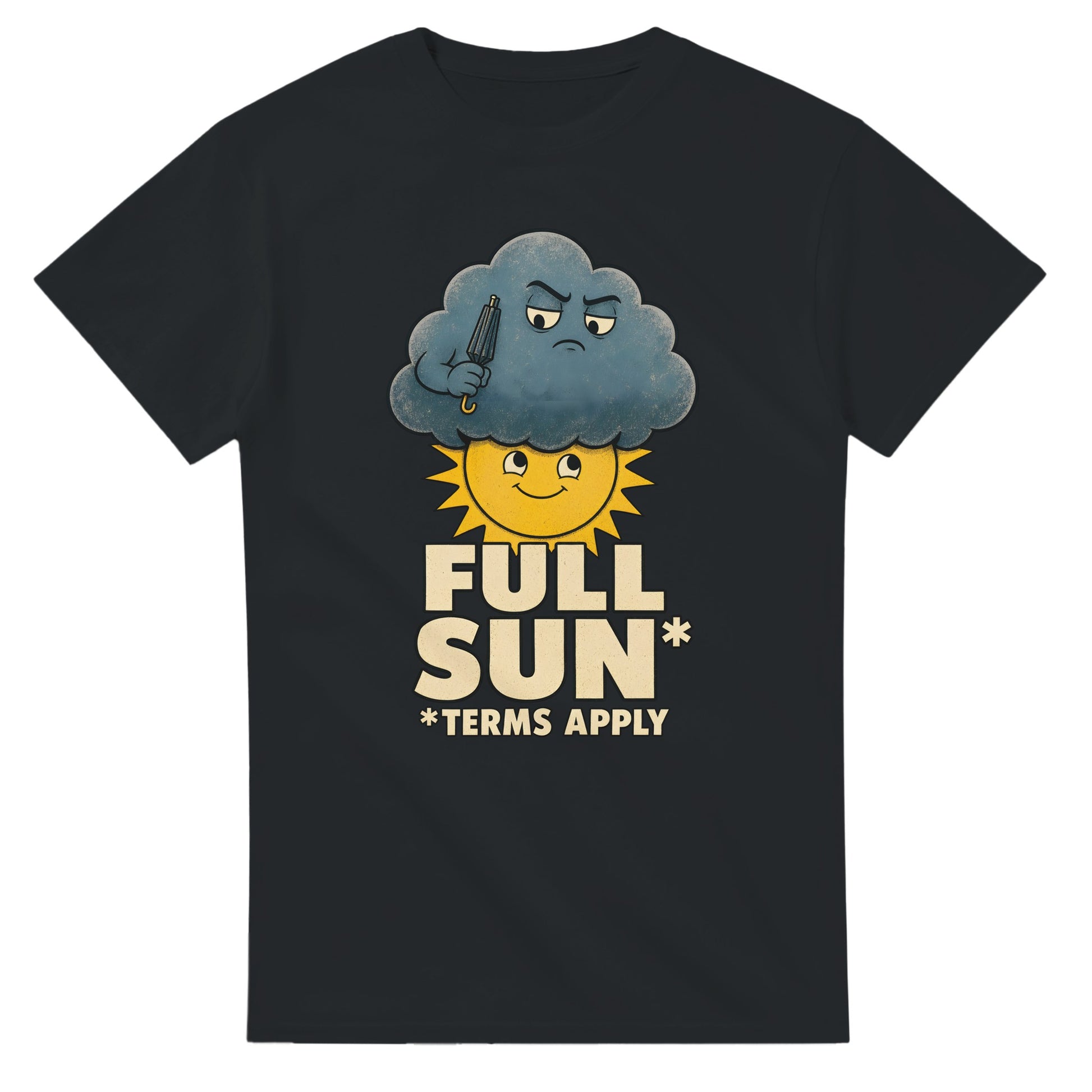 Full Sun, Terms Apply Weather Graphic T-shirt — product view 10