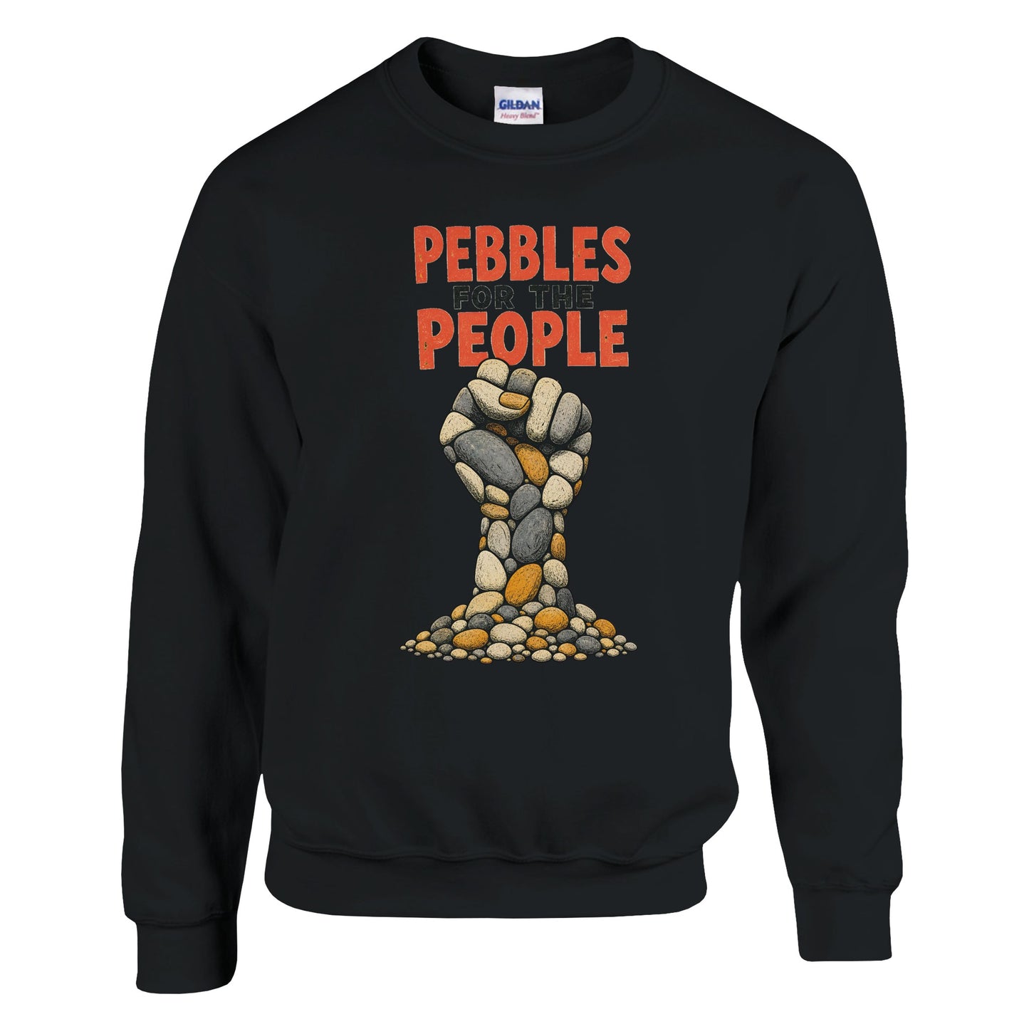 Pebbles for the People Graphic Sweatshirt — product view 8