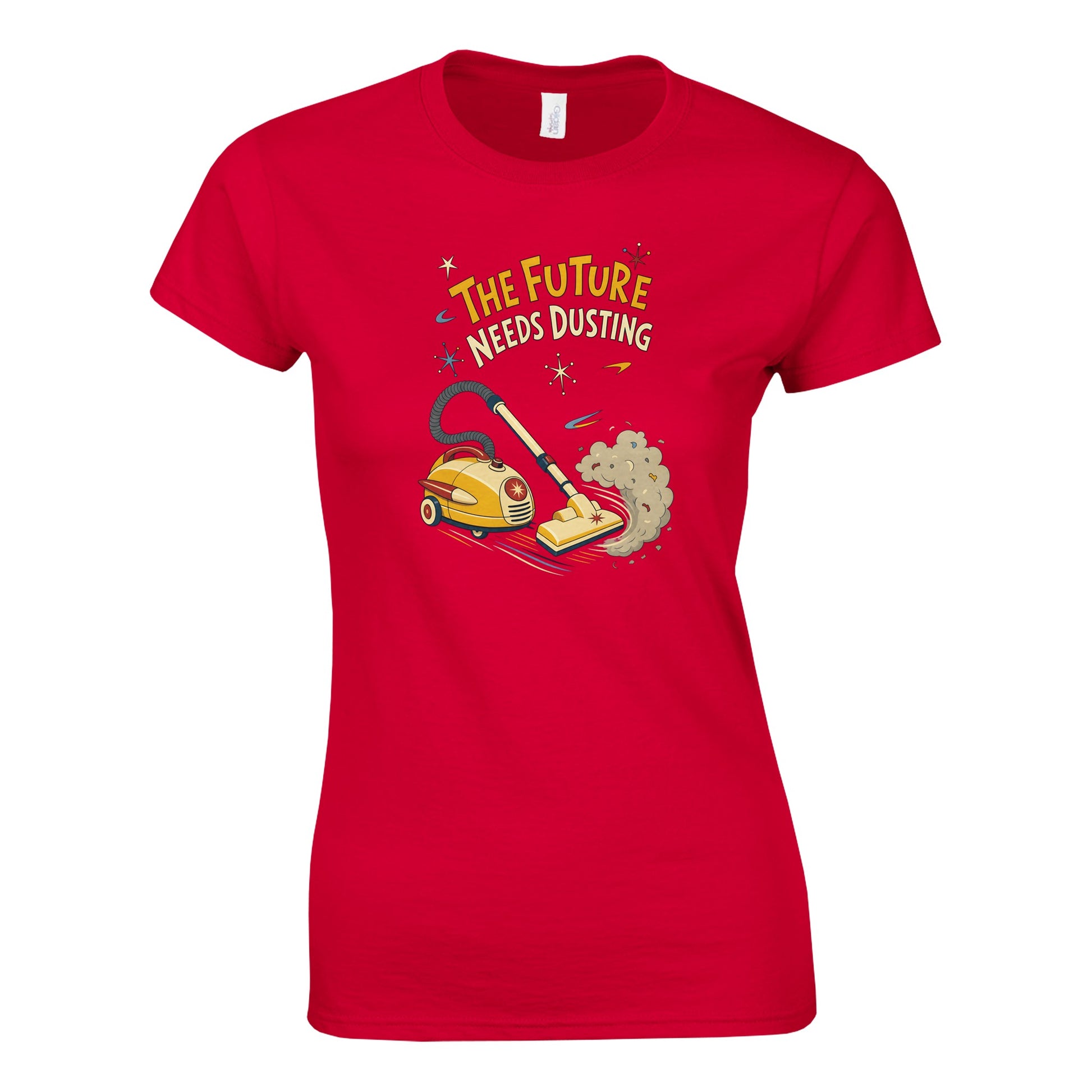 The Future Needs Dusting Women's T-shirt — product view 2