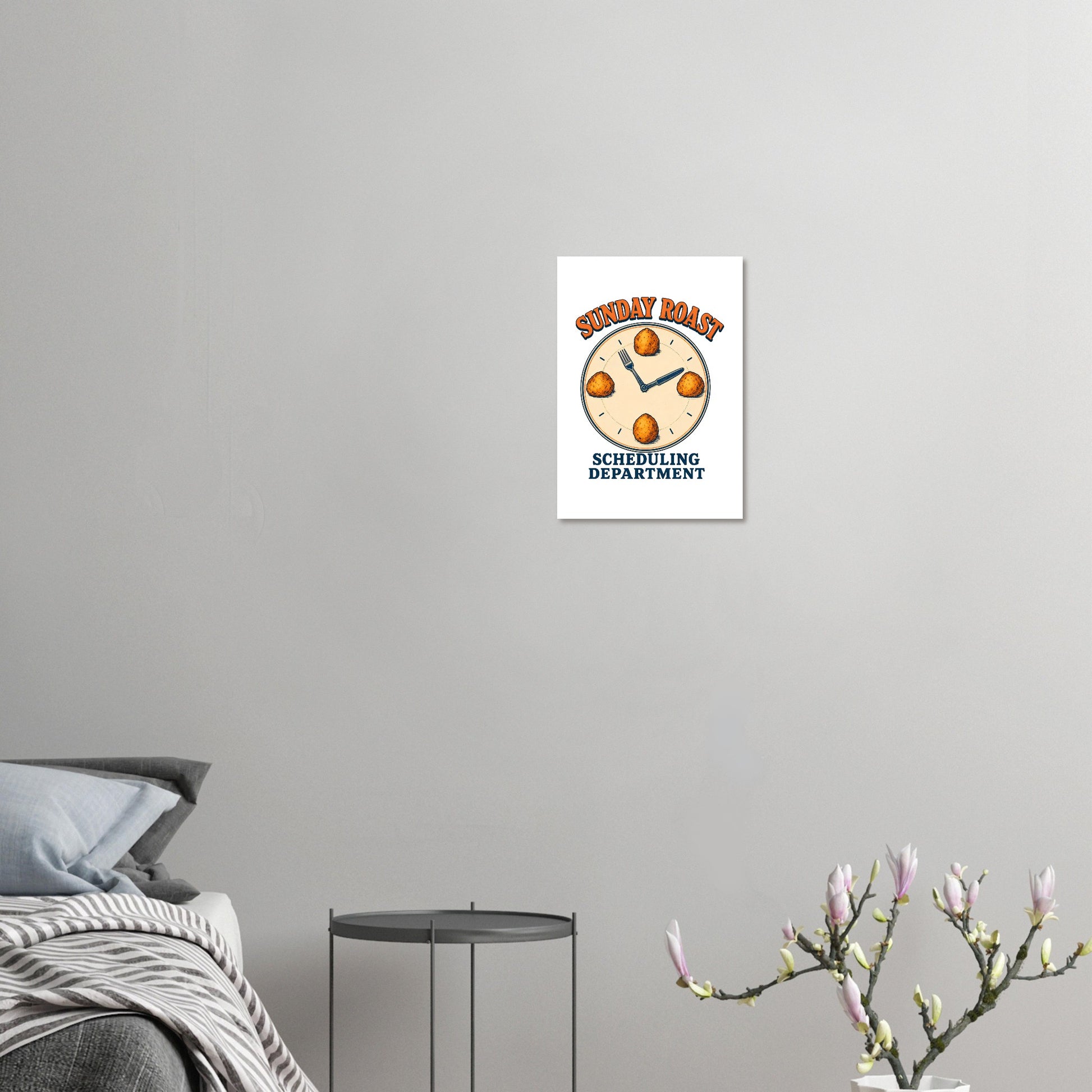 Sunday Roast Scheduling Department Poster — product view 7