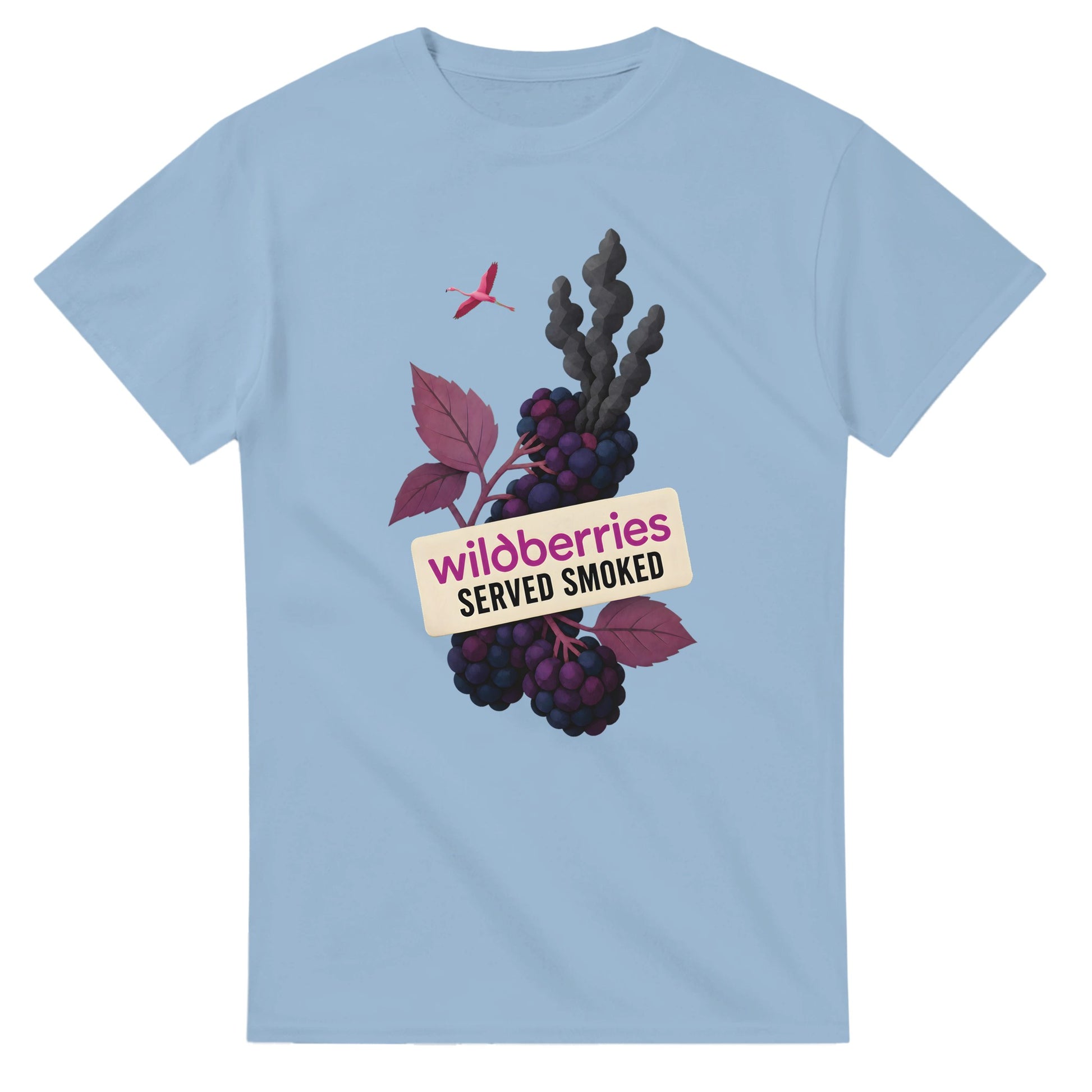 Wildberries, Served Smoked T-shirt — product view 15