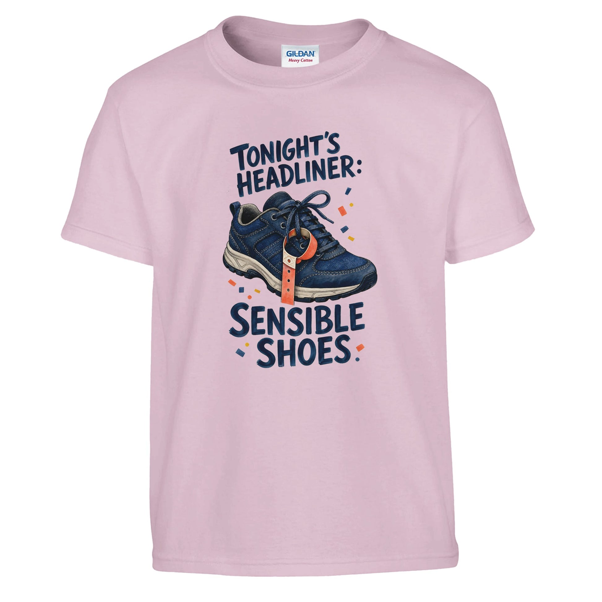 Tonight's Headliner: Sensible Shoes Concert Kids' T-shirt — product view 9