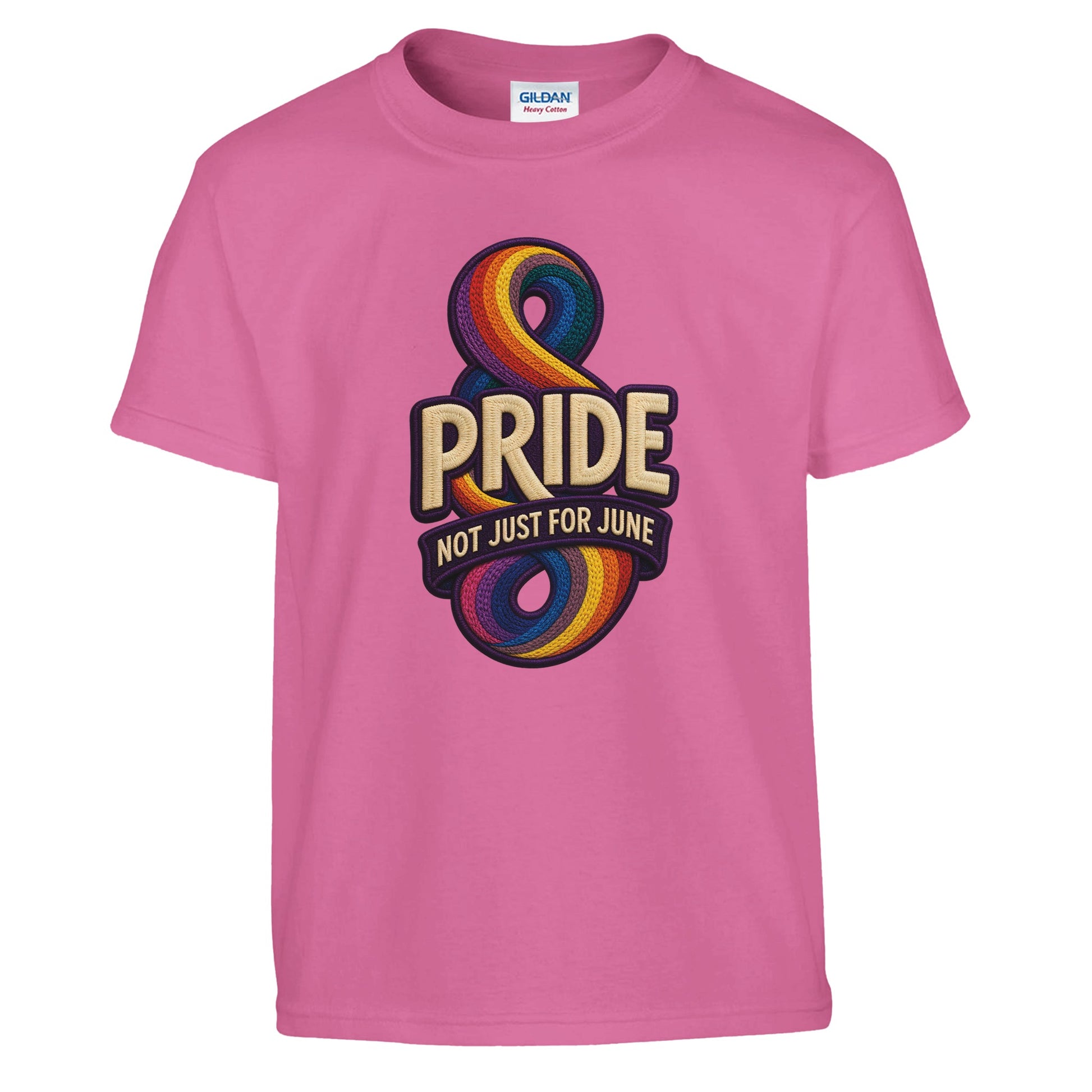 Pride: Not Just for June Kids' T-shirt — product view 10