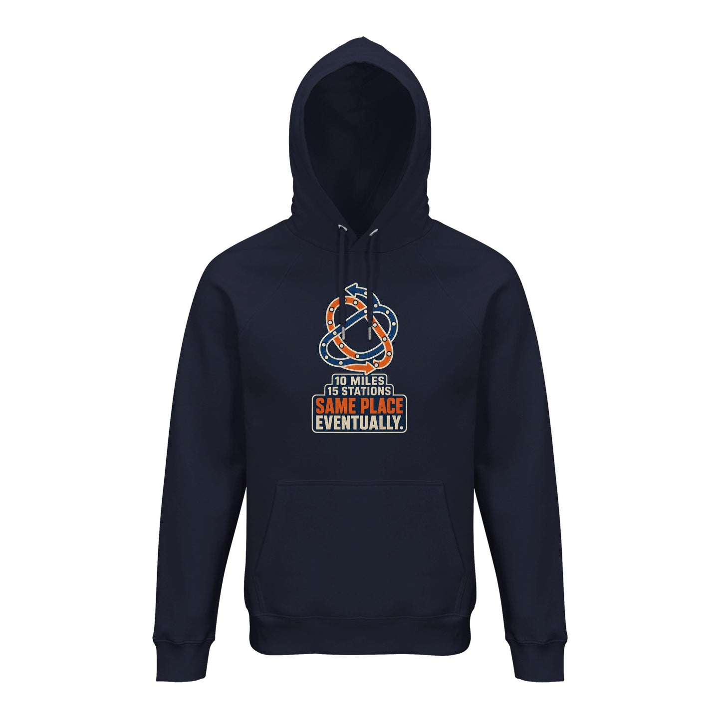 Glasgow Same Place Eventually Hoodie — product view 5