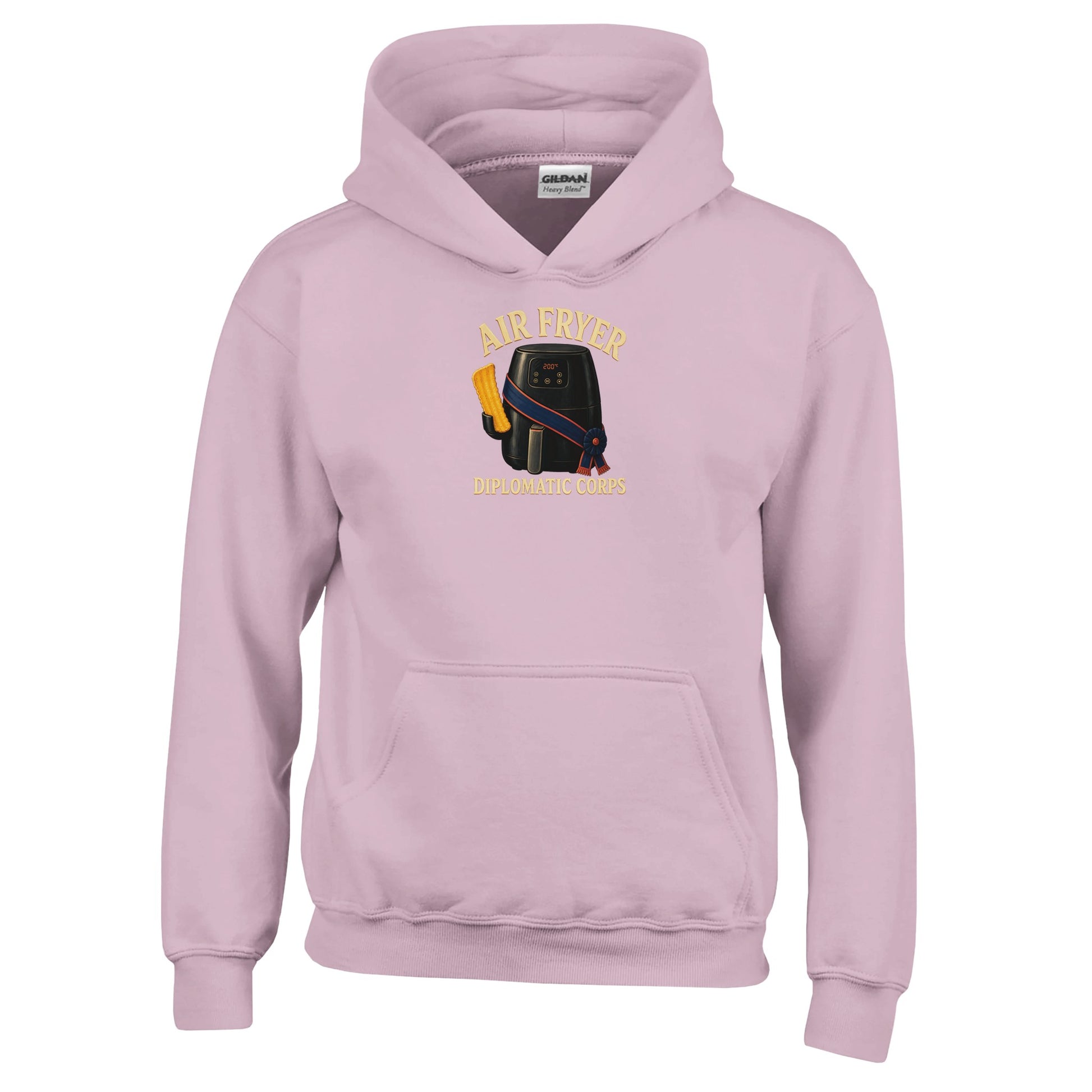 Air Fryer Diplomatic Corps Kids' Hoodie — product view 5