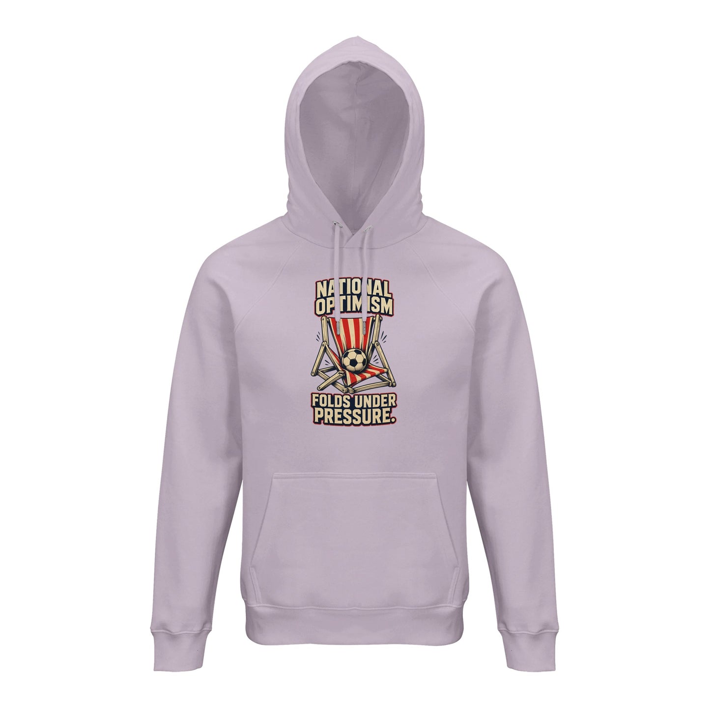 National Optimism Folds Under Pressure Football Hoodie — product view 12