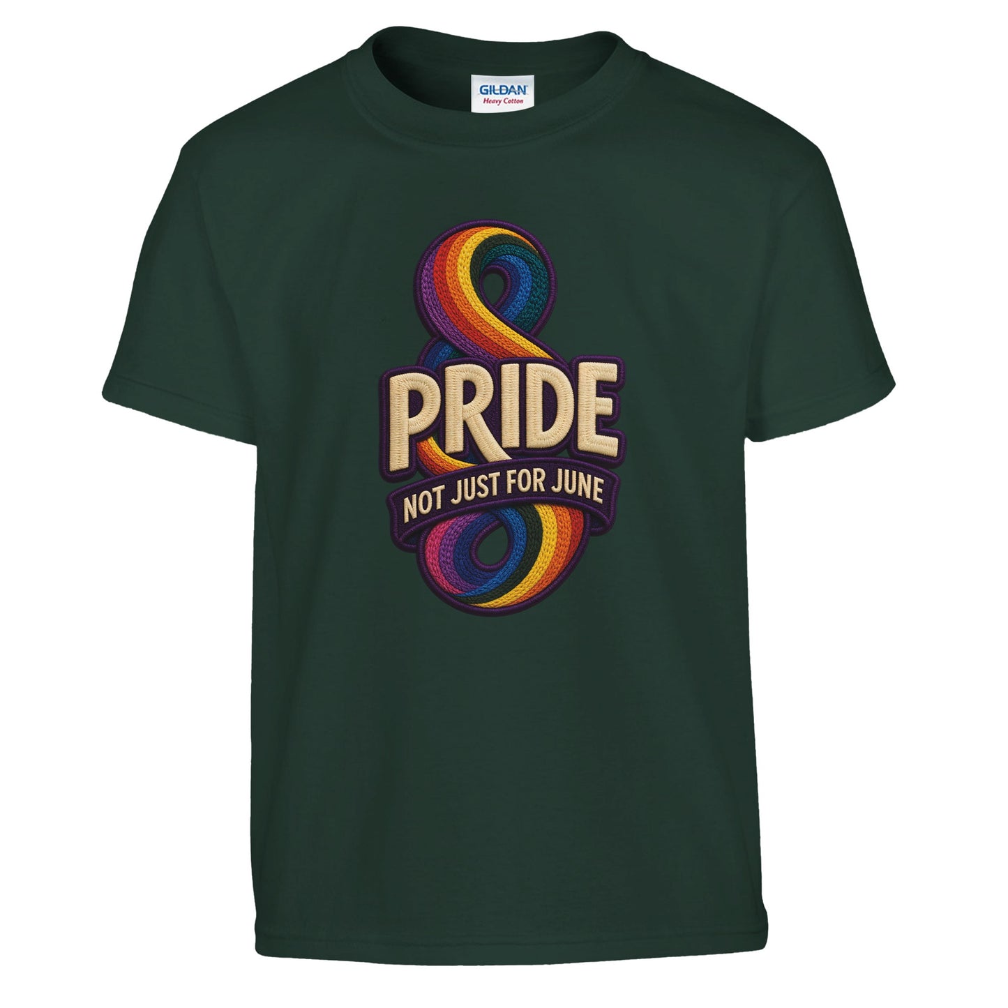 Pride: Not Just for June Kids' T-shirt — product view 13