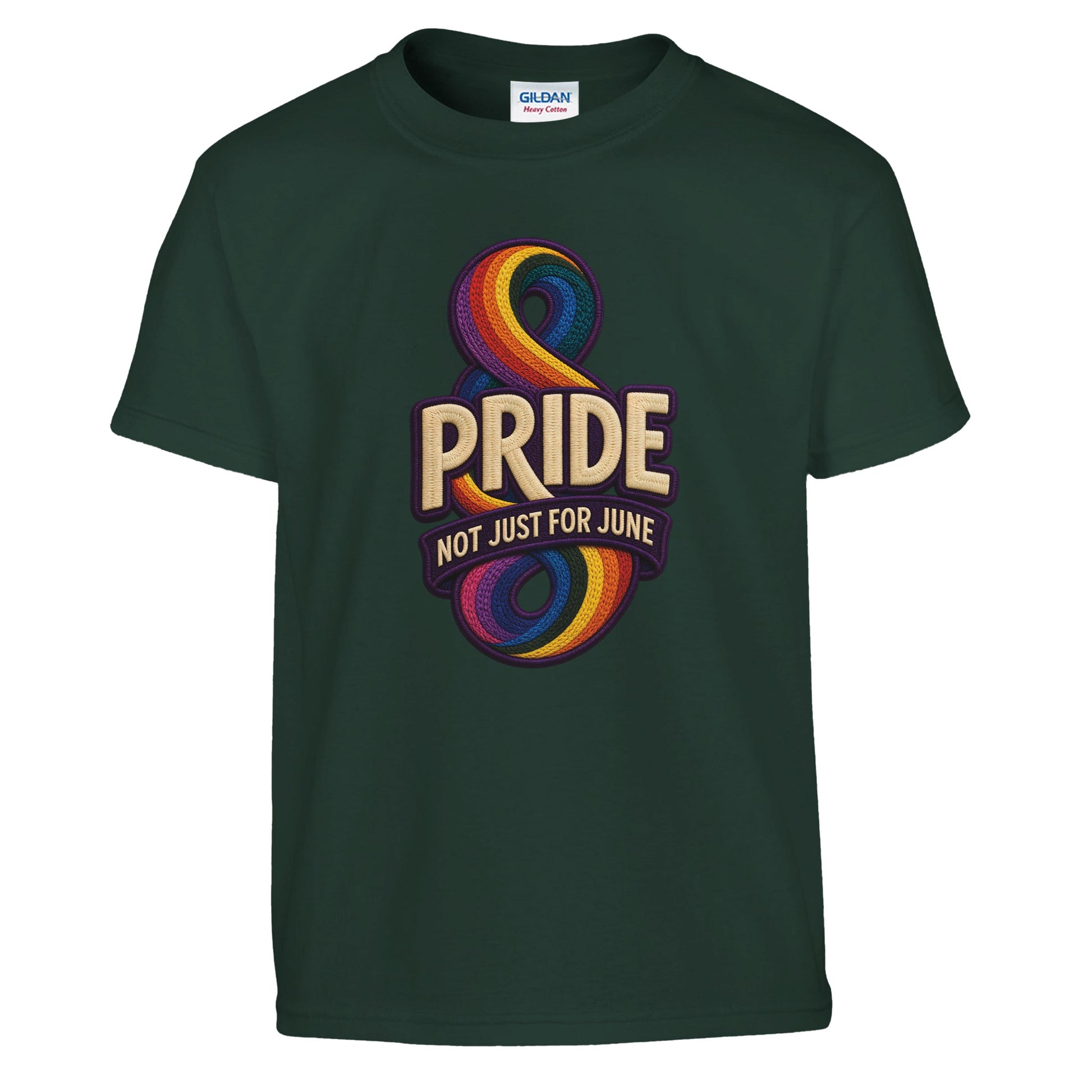 Pride: Not Just for June Kids' T-shirt — product view 13