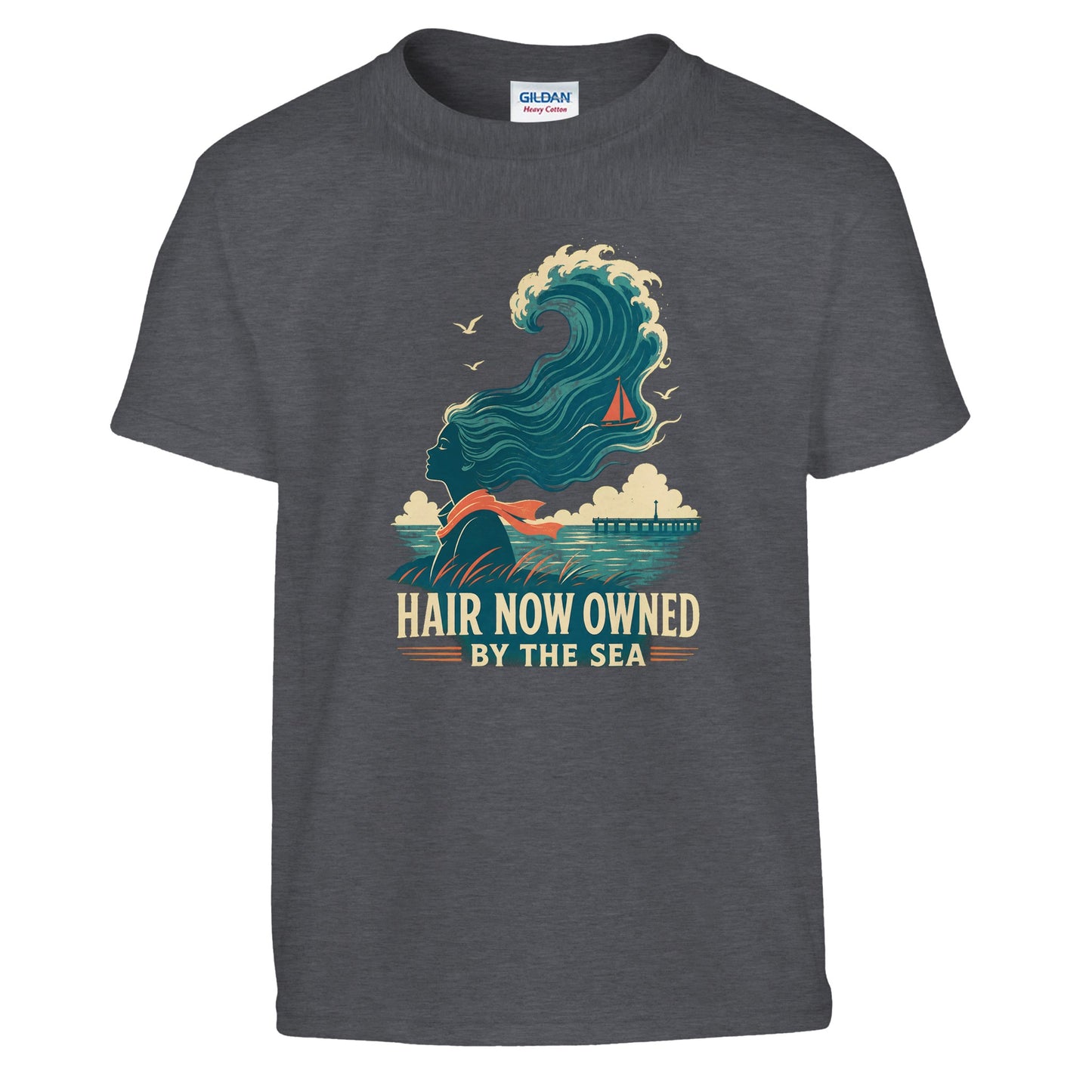 Hair Now Owned by the Sea Kids' T-shirt — product view 12