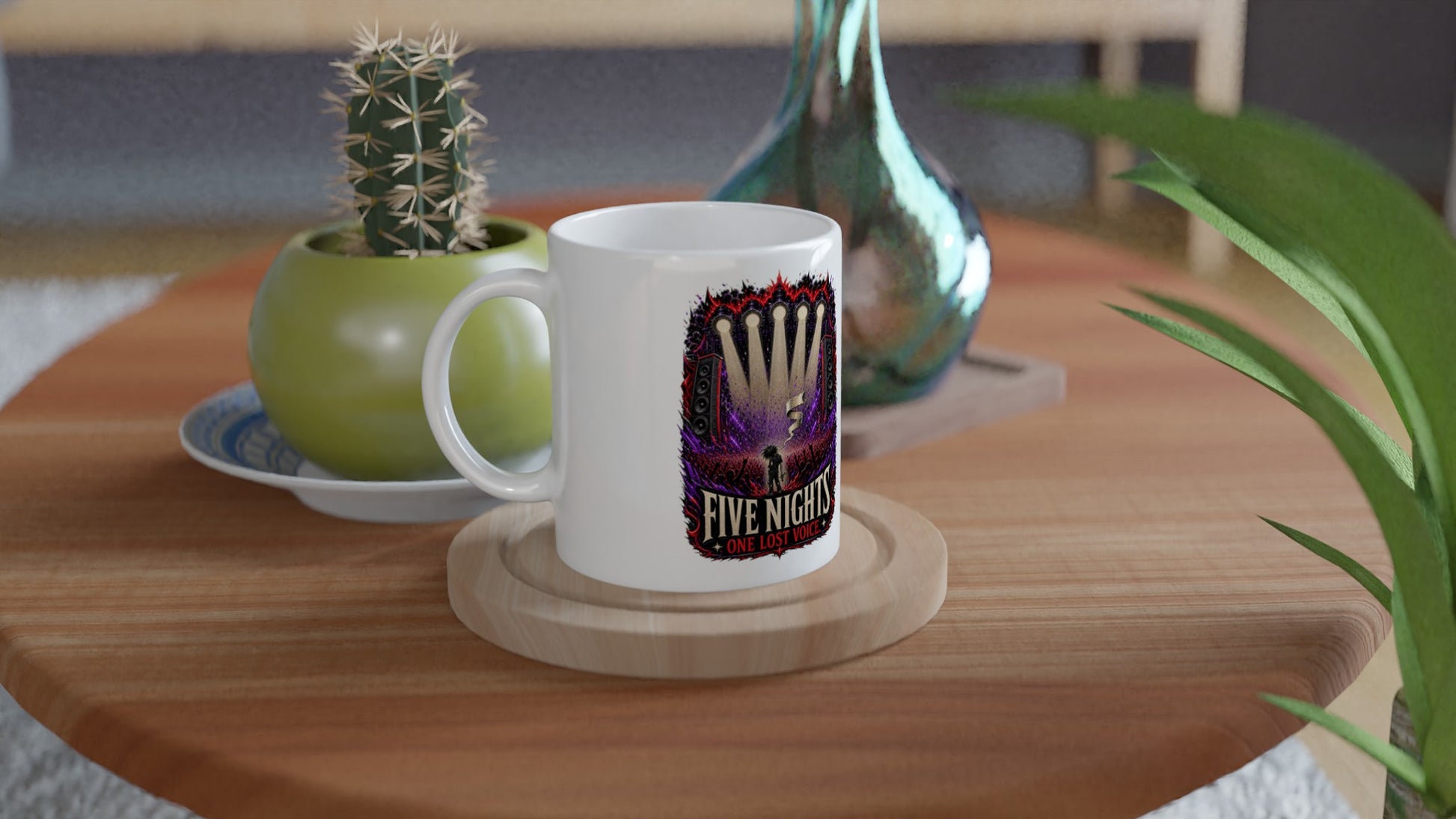 Five Nights, One Lost Voice Mug — product view 3