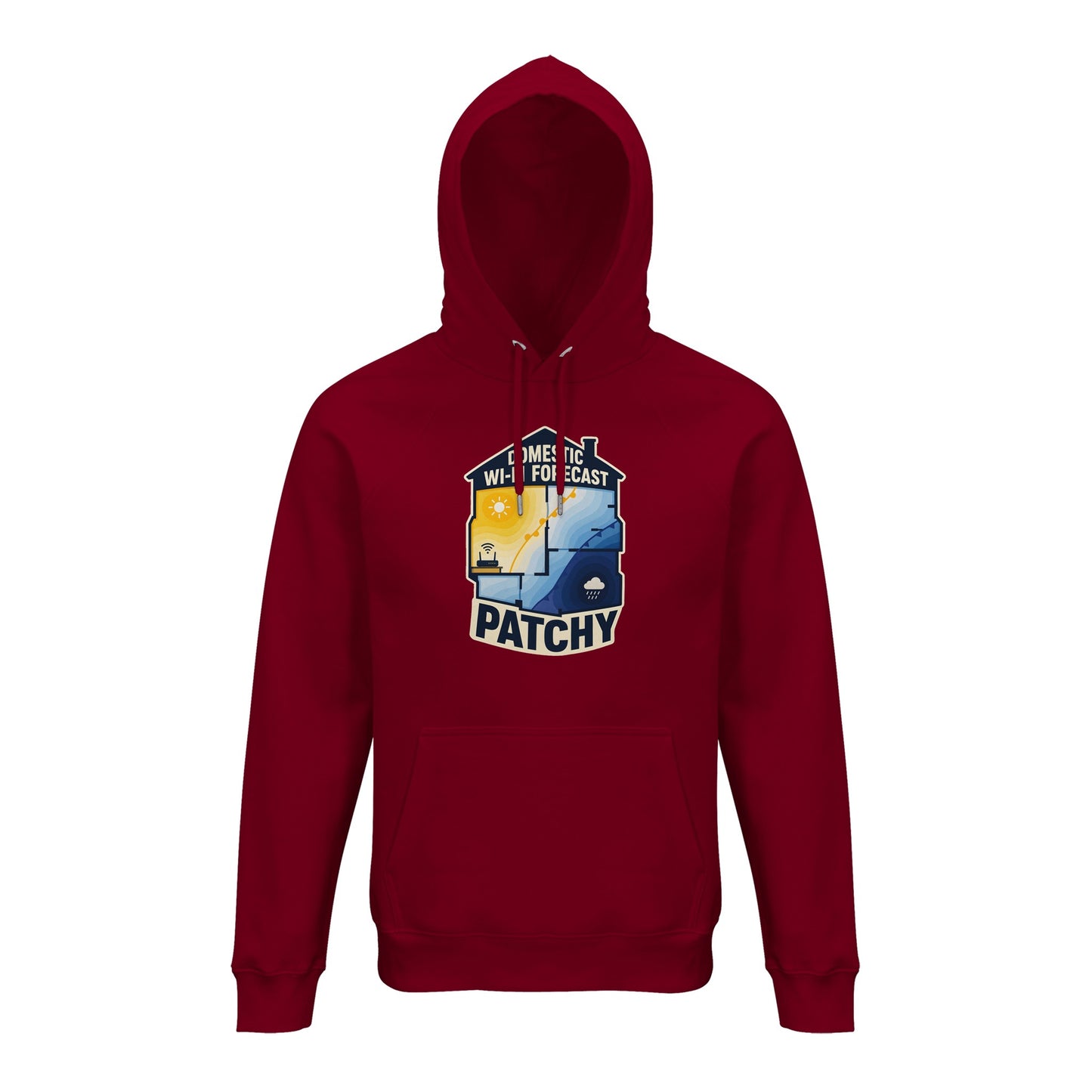 Domestic Wi-Fi Forecast Patchy Hoodie — product view 4