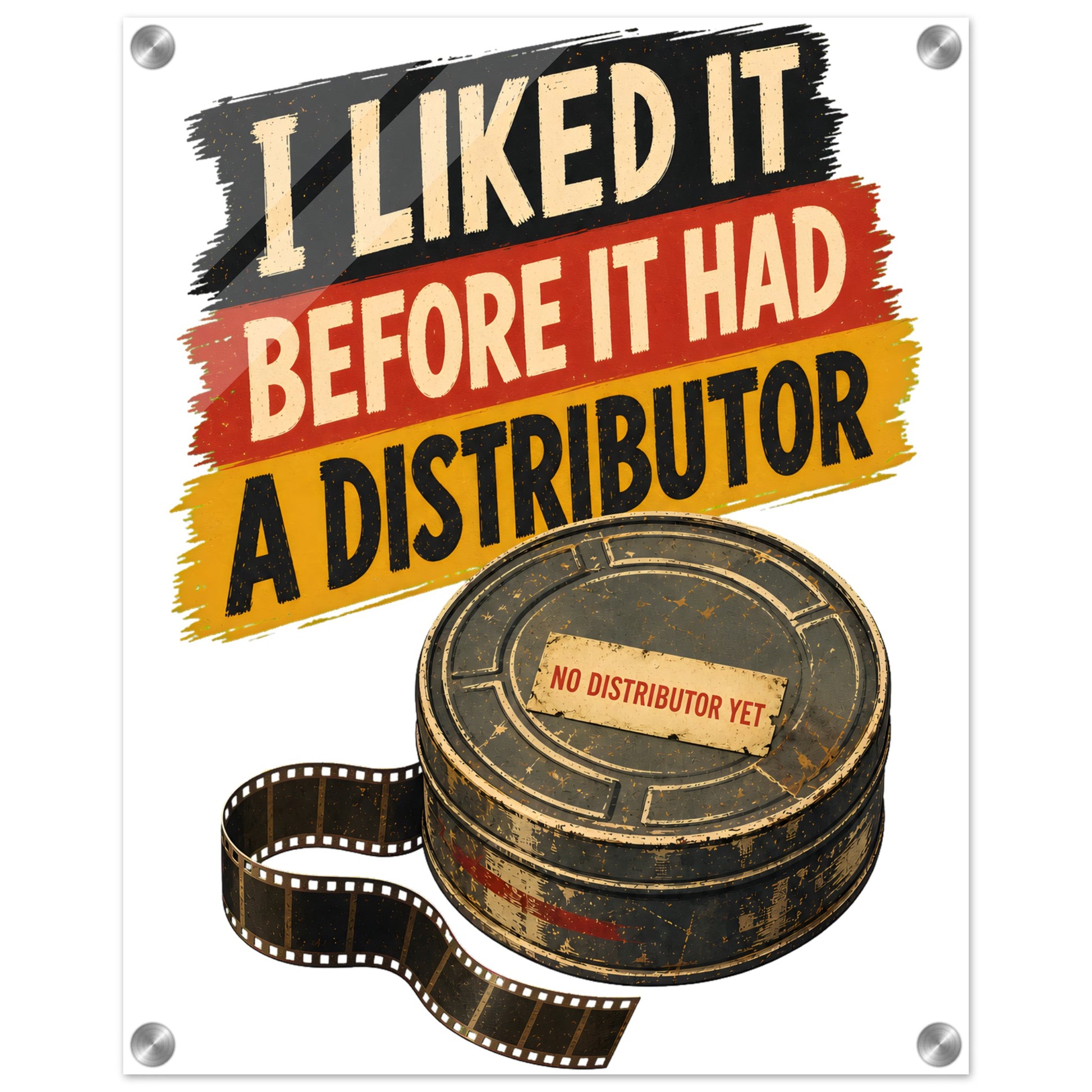 I Liked It Before It Had a Distributor Acrylic Print — product view 2