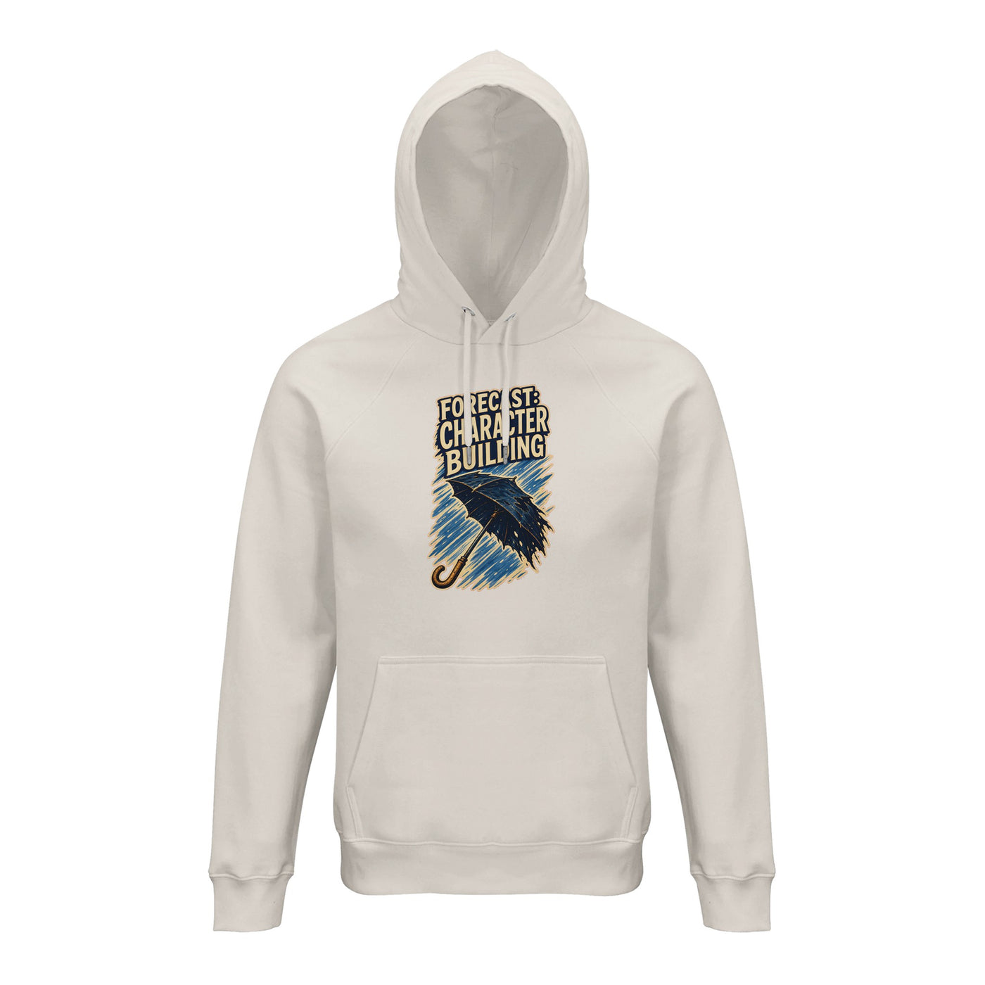 Forecast: Character Building – British Weather Hoodie