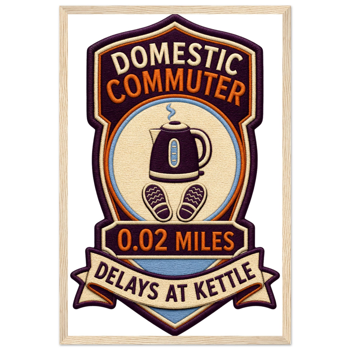 Domestic Commuter Framed Wall Art — product view 3