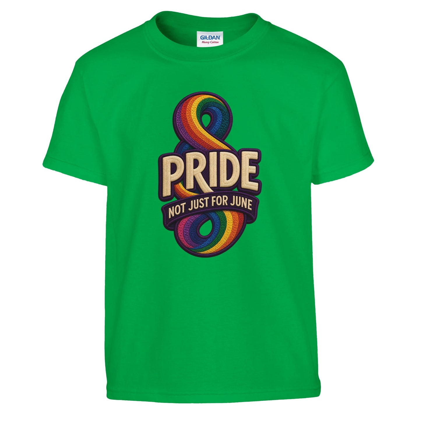 Pride: Not Just for June Kids' T-shirt — product view 8