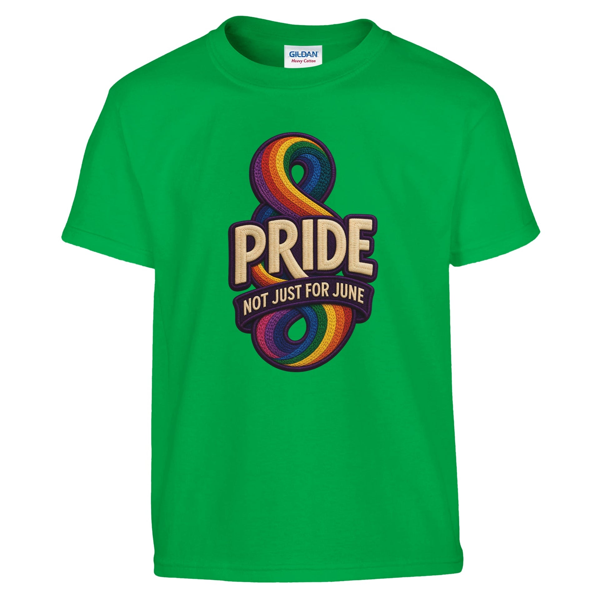 Pride: Not Just for June Kids' T-shirt — product view 8