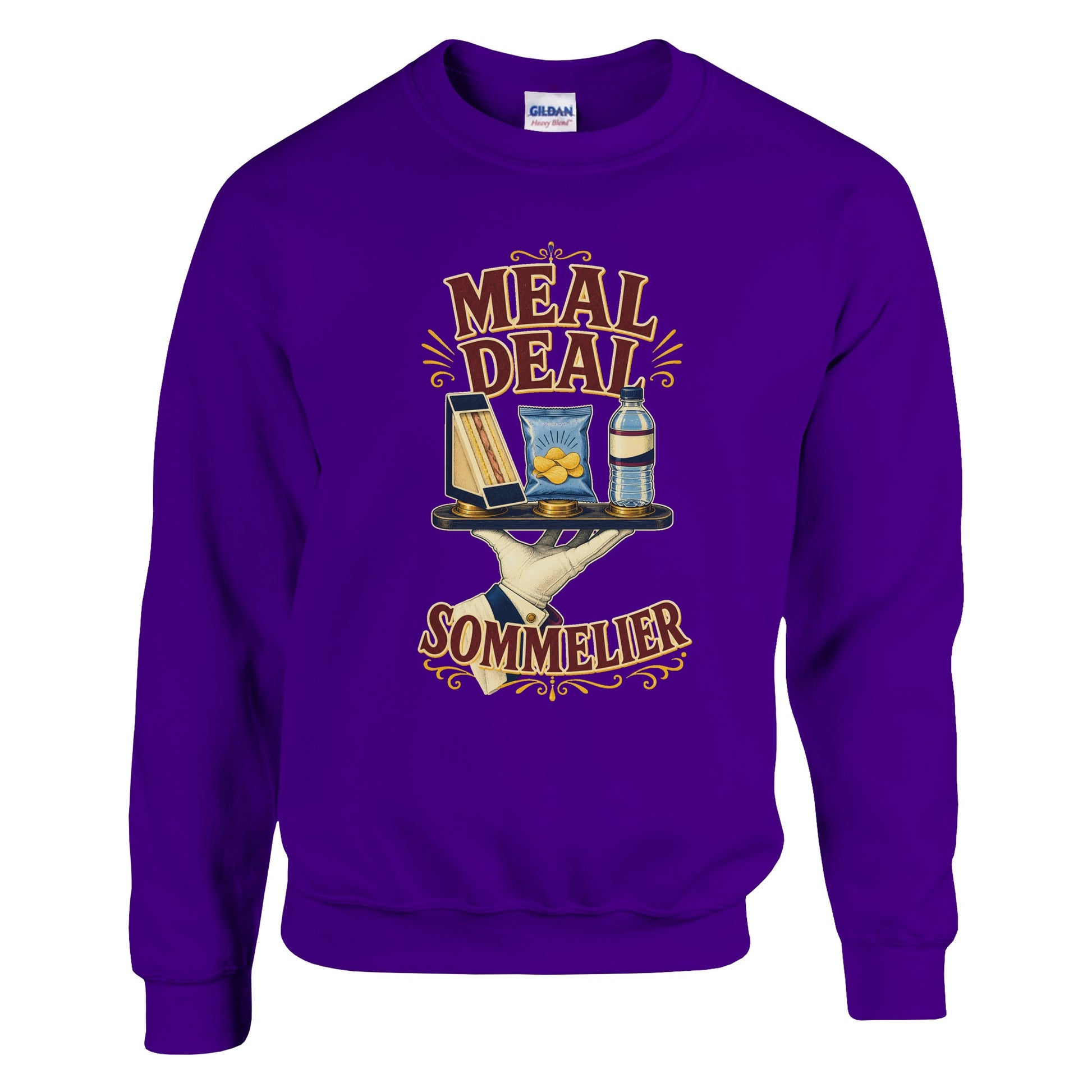Meal Deal Sommelier British Lunch Design Sweatshirt — product view 11