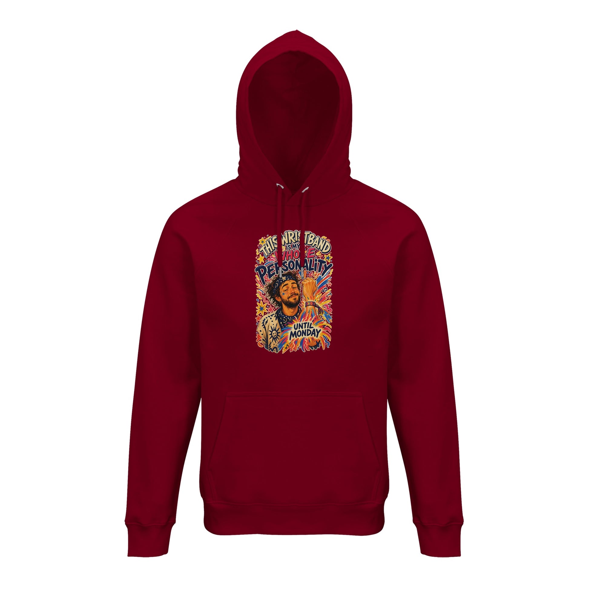 This Wristband Is My Whole Personality Until Monday Hoodie — product view 4