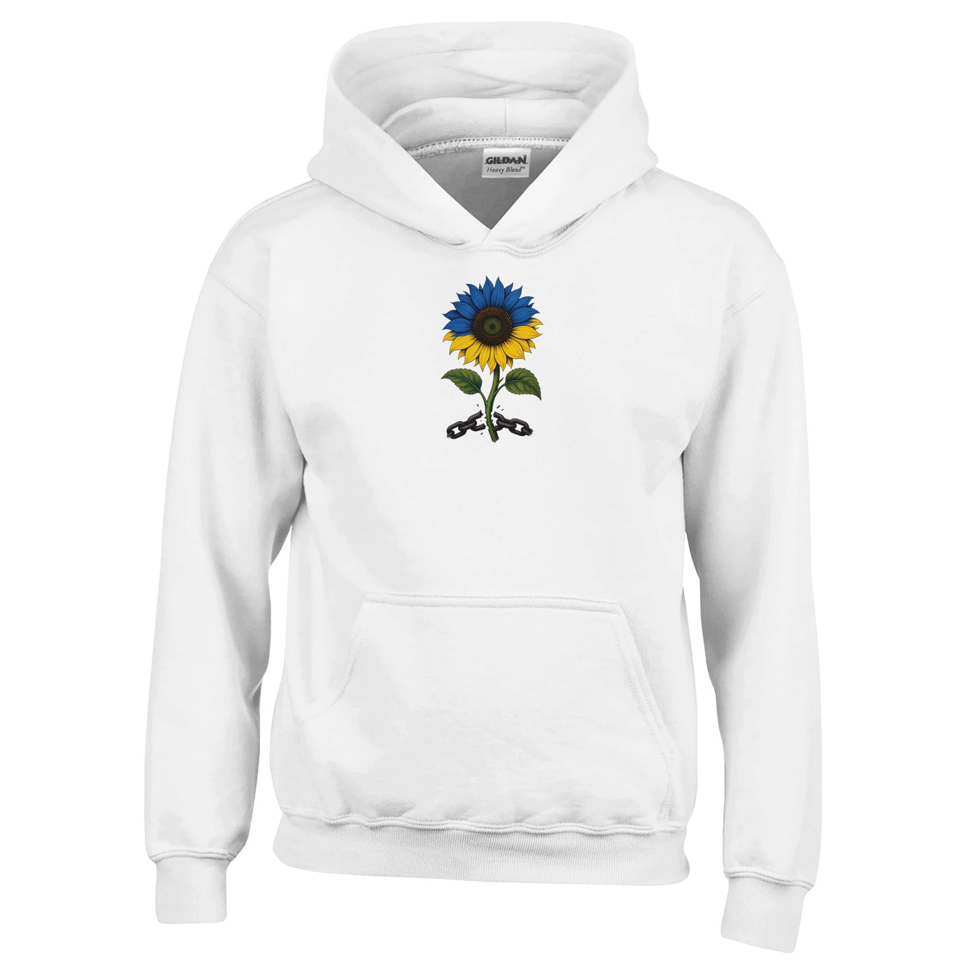 Ukraine Freedom Sunflower Kids' Hoodie