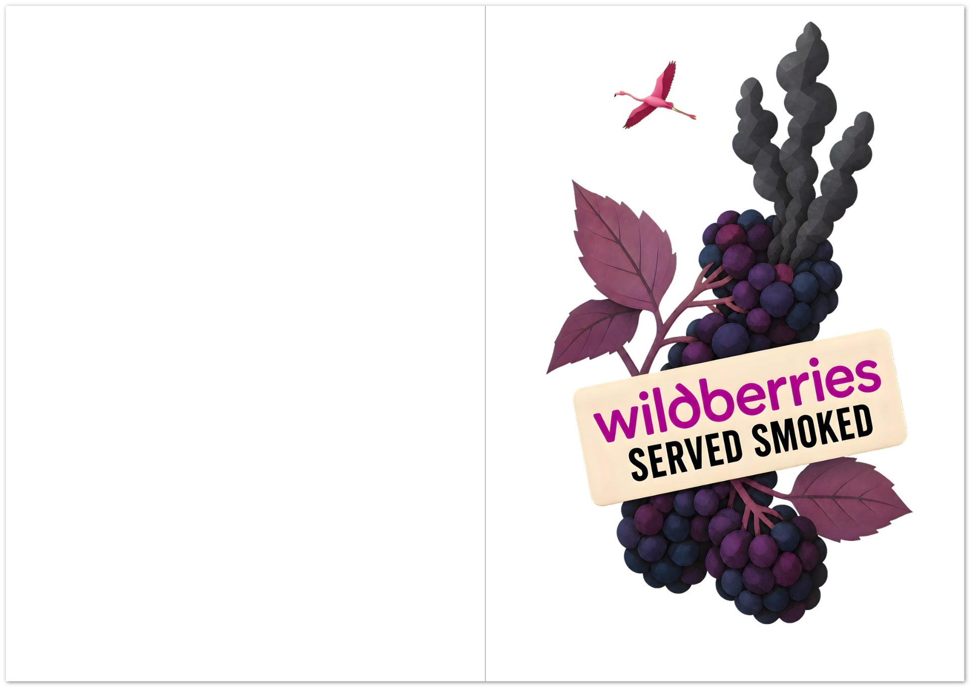 Wildberries, Served Smoked Greeting Card Pack — product view 5