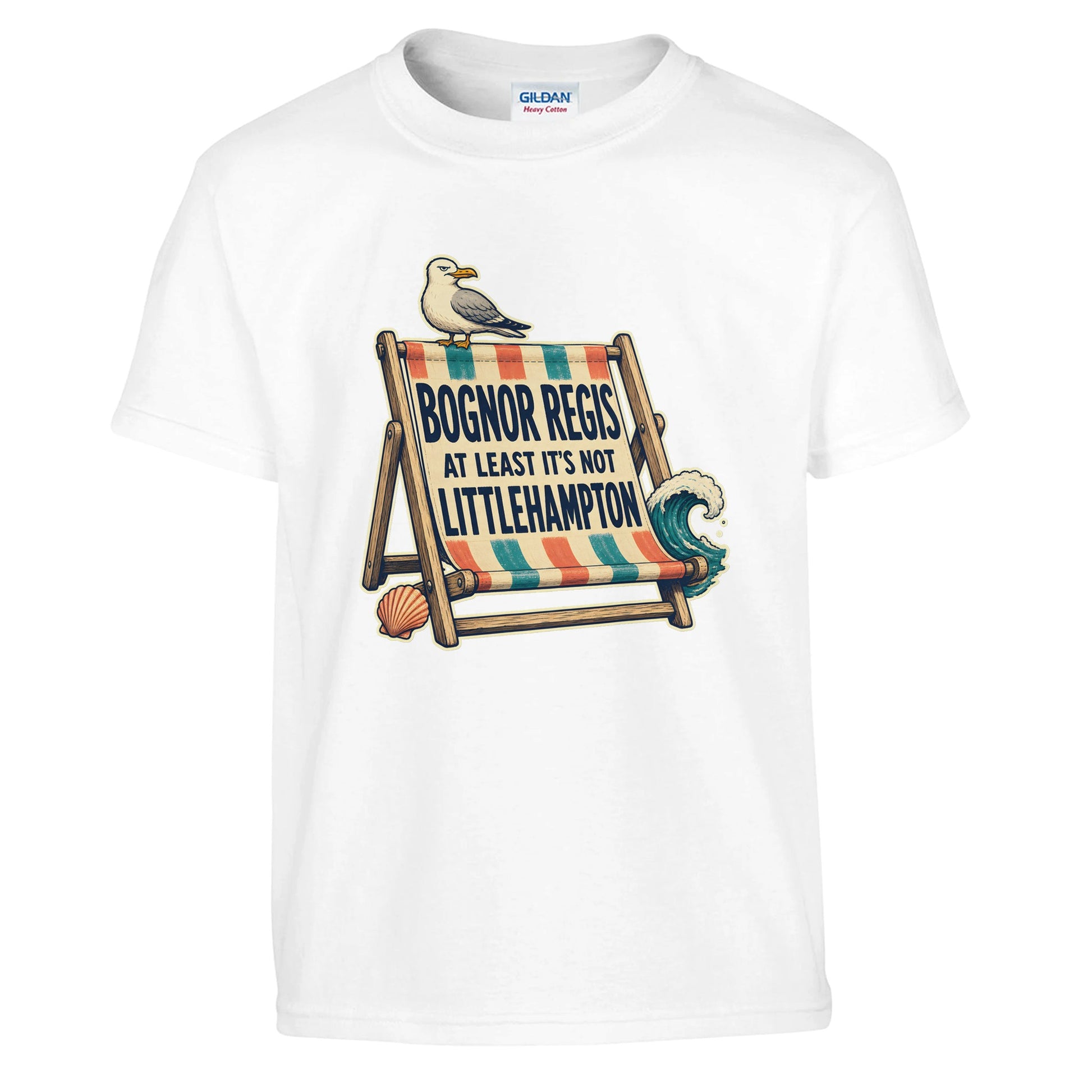 Bognor Regis — At Least It's Not Littlehampton Kids' T-shirt — product view 1